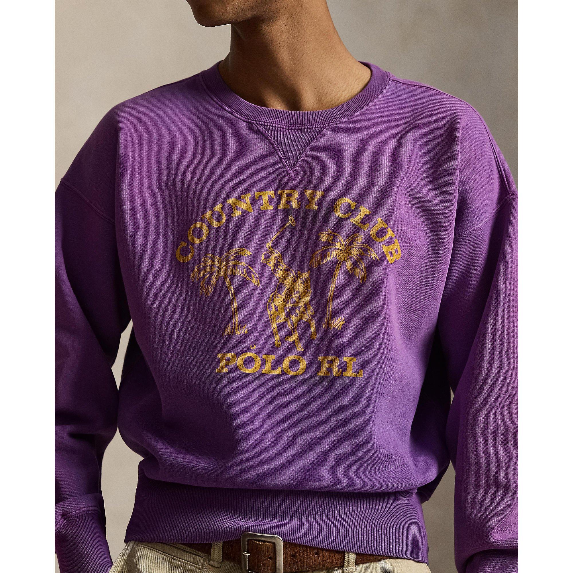 Paloma Purple - Polo Ralph Lauren - Men's Crew Sweatshirt - 4