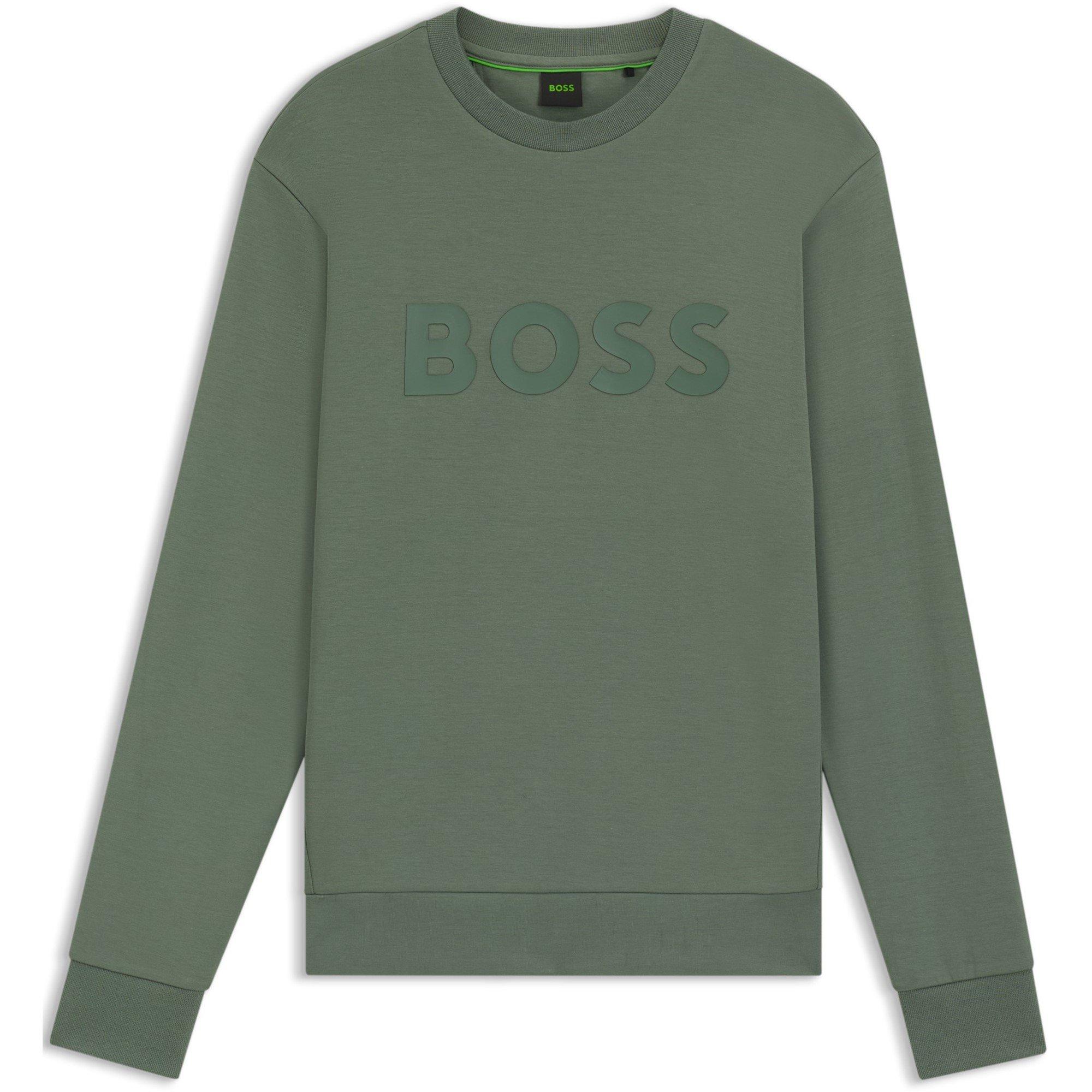 Boss Salbo Sweatshirt - Open Green 358 - M