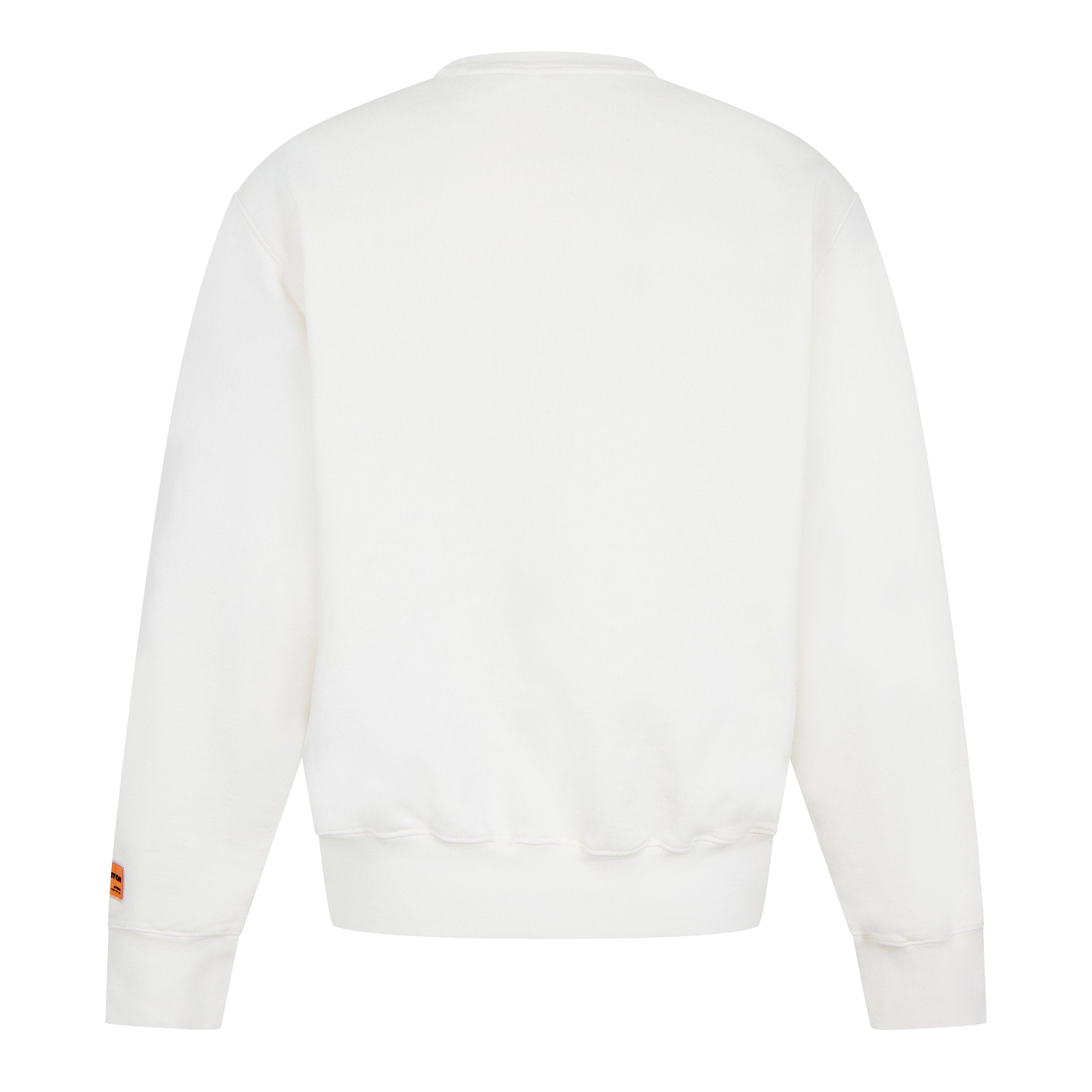 White/Black - Heron Preston - Men's Crewneck Sweatshirt - 6