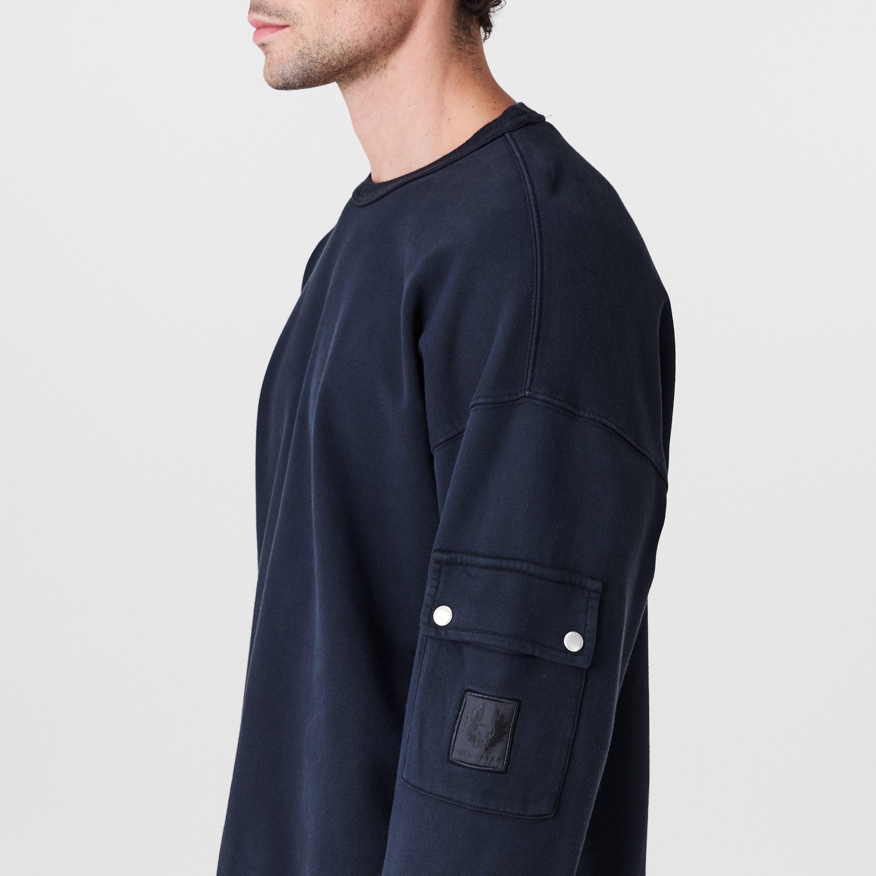 Black - Belstaff - Men's Crew Sweatshirt - 5