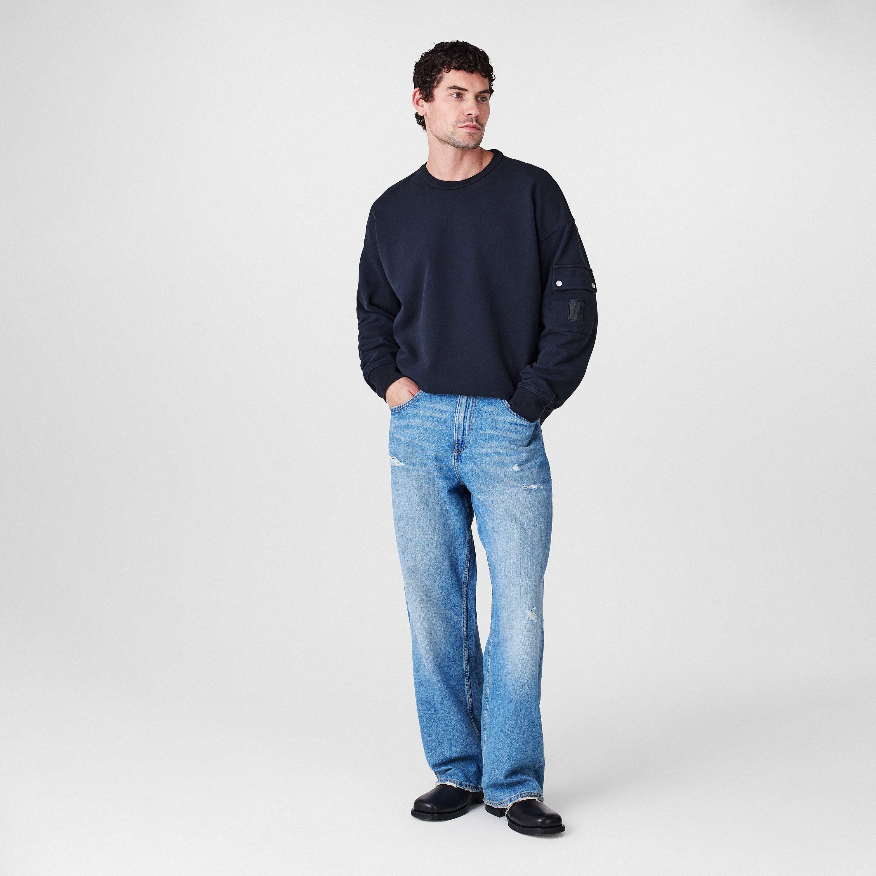 Black - Belstaff - Men's Crew Sweatshirt - 6