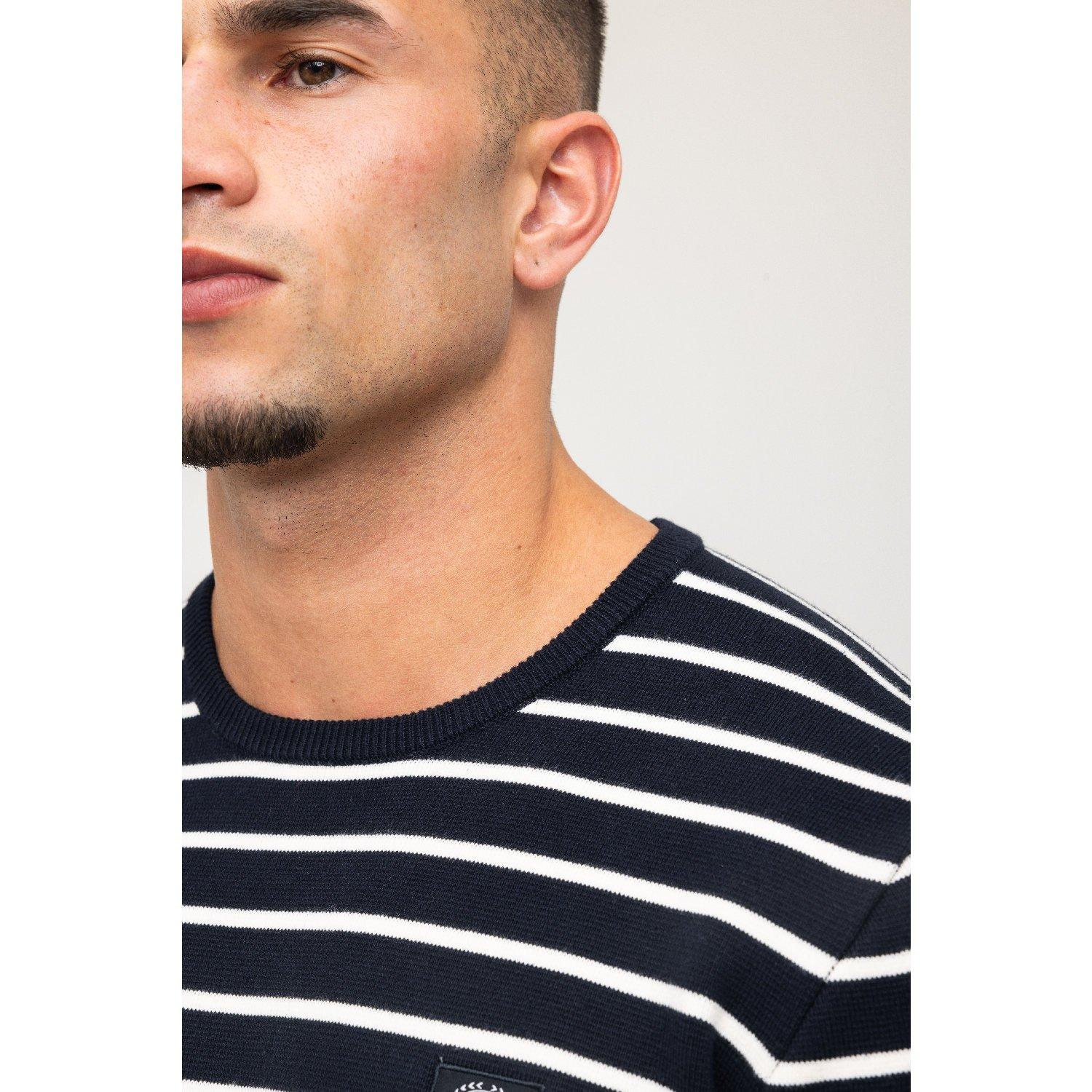 Marineblauw - Marshall Artist - Stkhlm Knitted Crew Sweatshirt - 3