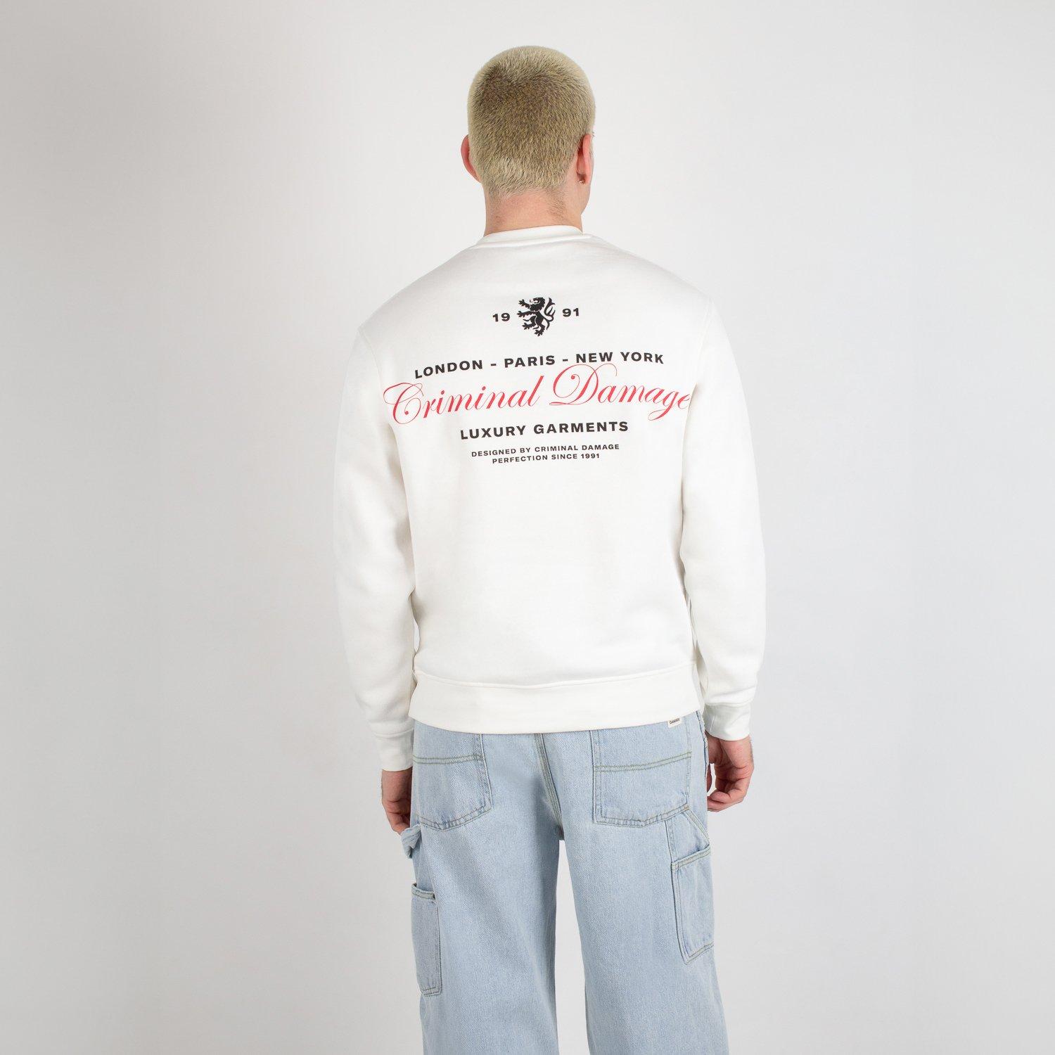 Off White - Criminal Damage - Damage Lux Sweattshirt - 4