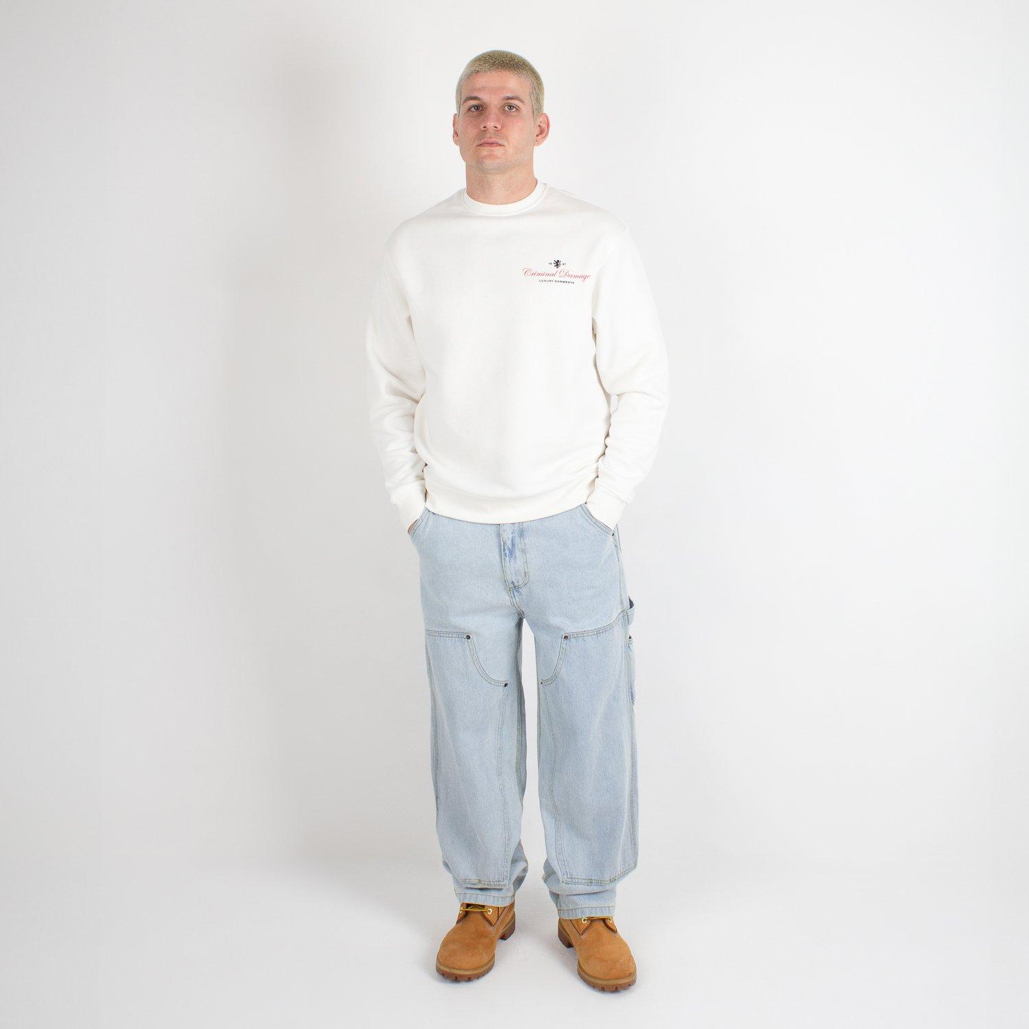 Off White - Criminal Damage - Damage Lux Sweattshirt - 5