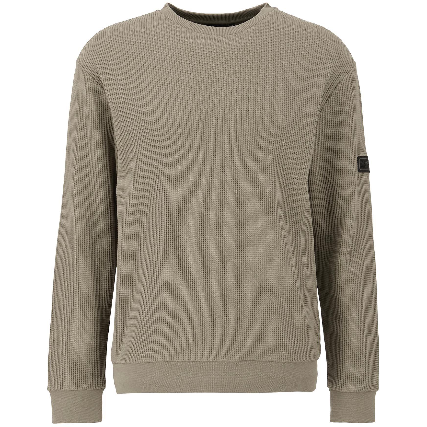 Barbour International Mens Curve Crew Sweatshirt - Brindle ST59 - S