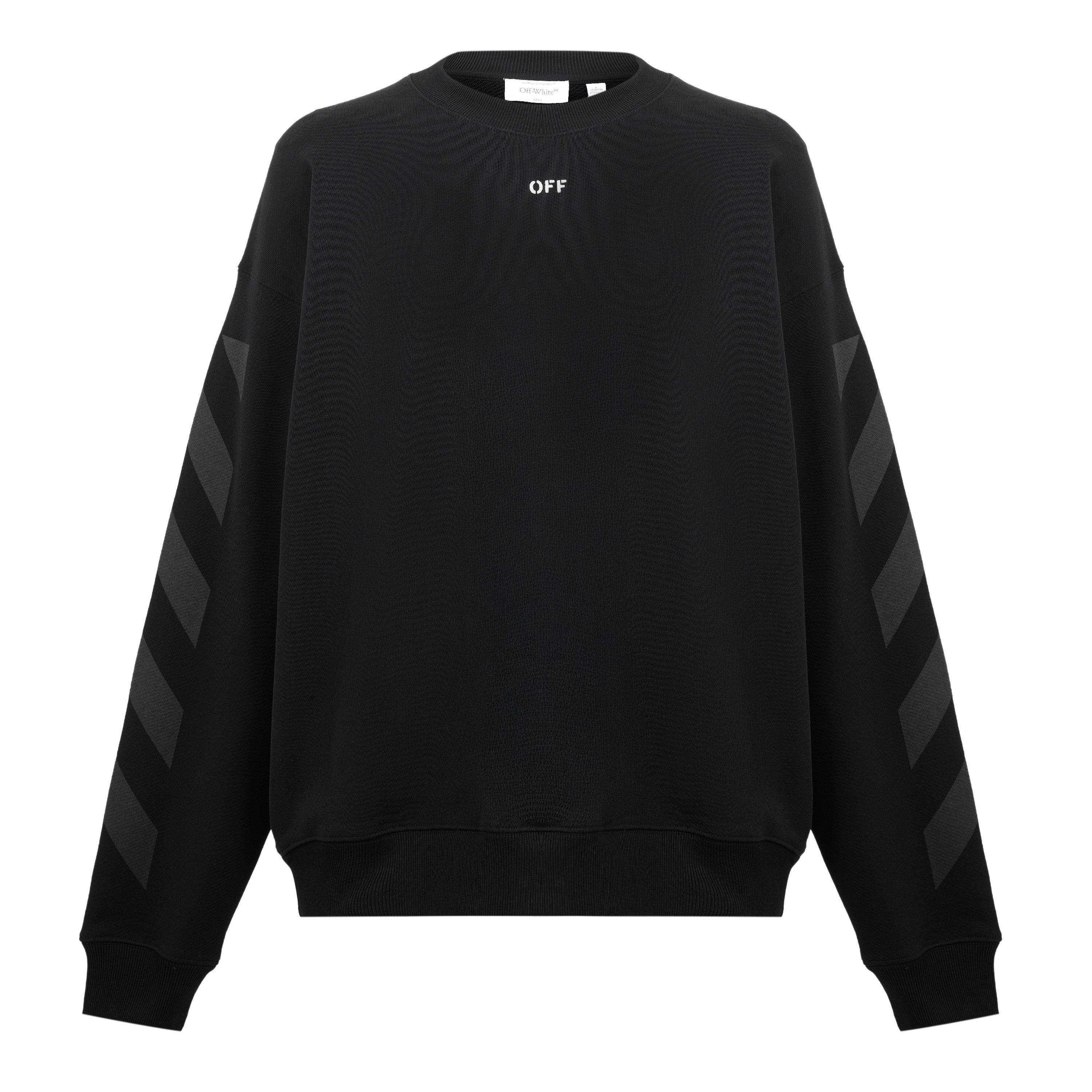 Black/White - Off White - Off Cornly Diag Crew Sn99 - 1