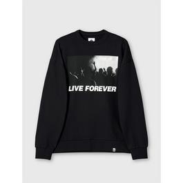 Pretty Green Men's PG Live Forever Crew Sweatshirt
