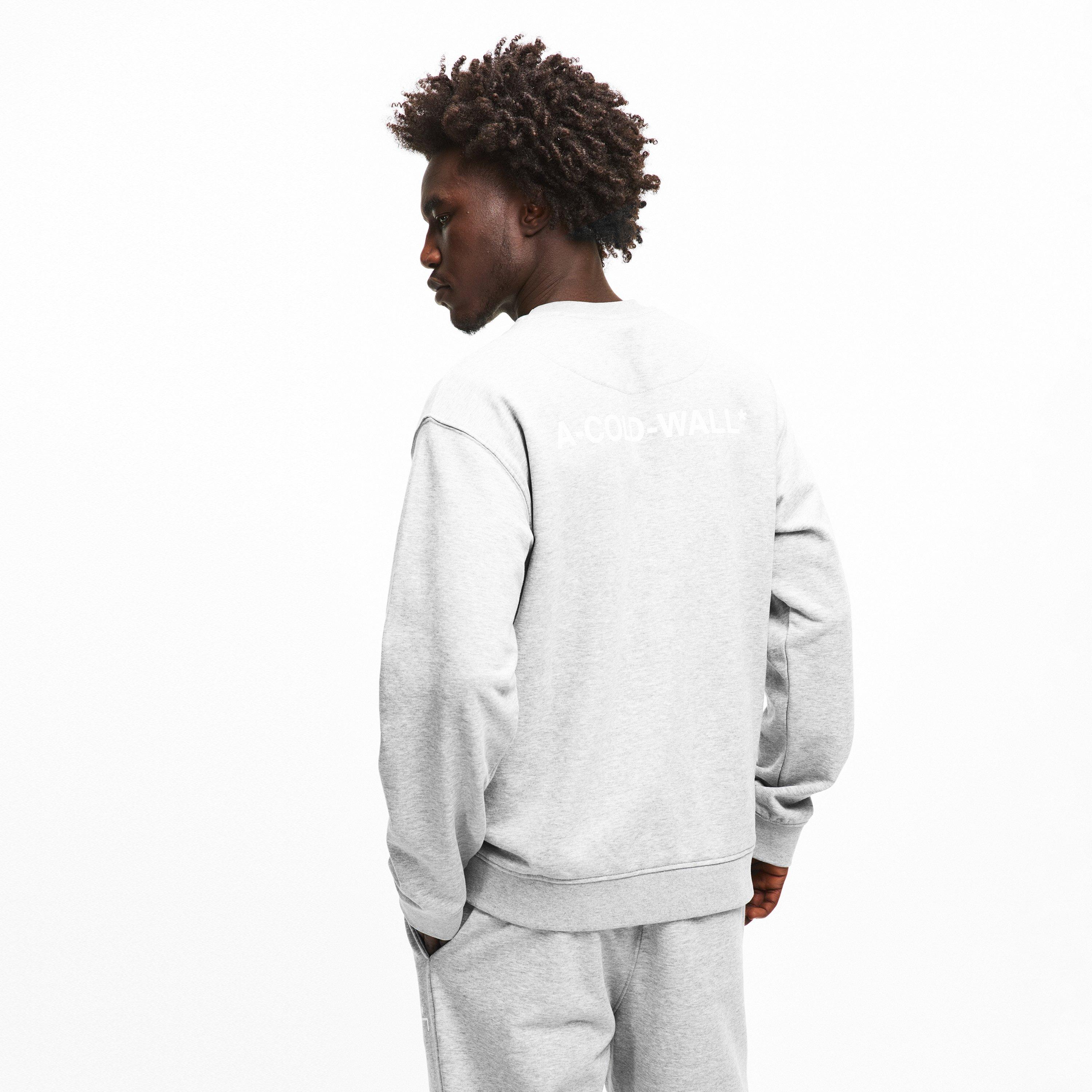 Grey 019 - A-COLD-WALL - Men's Burham Crew Sweatshirt - 4