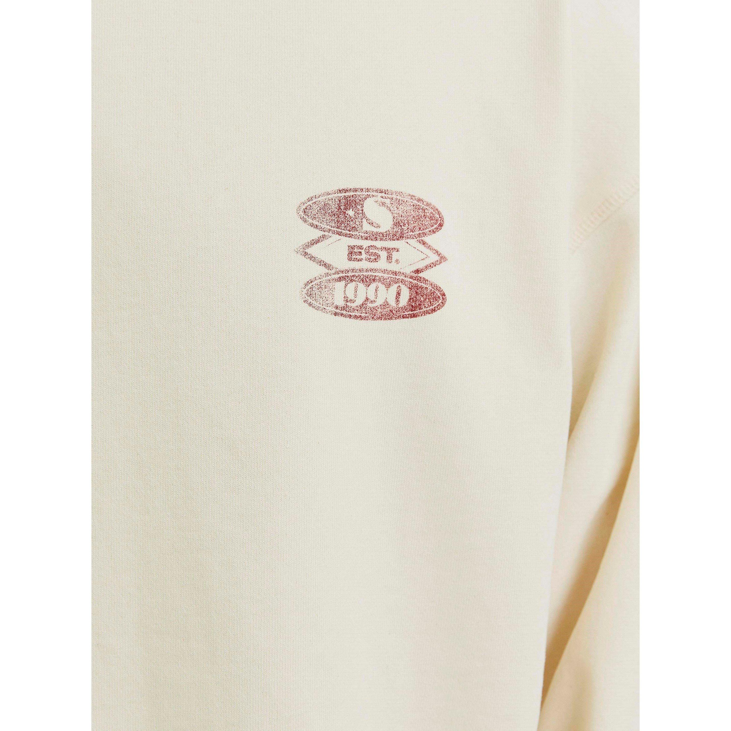 Ecru - Jack and Jones - Jack Back Sweat Crw Sn99 - 6