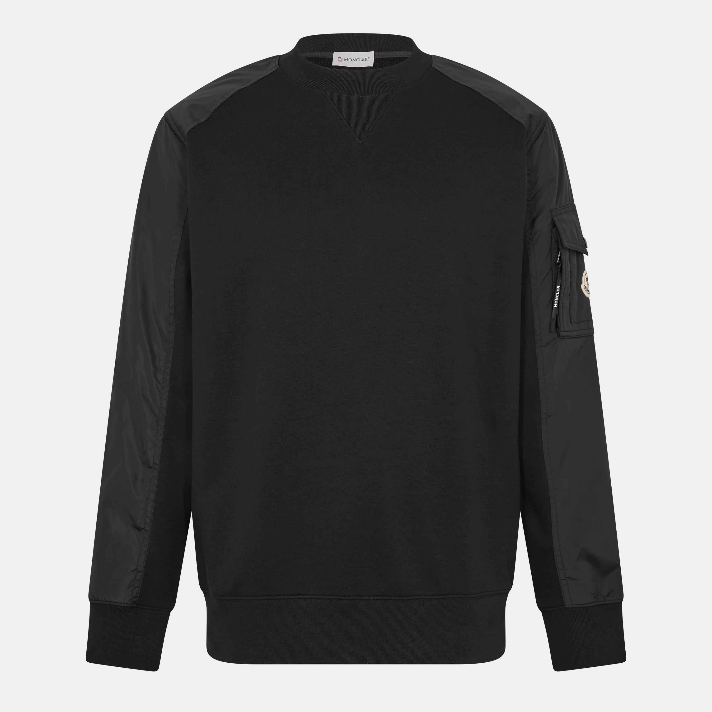 Black 999 - Moncler - Men's Crew Sweater - 1