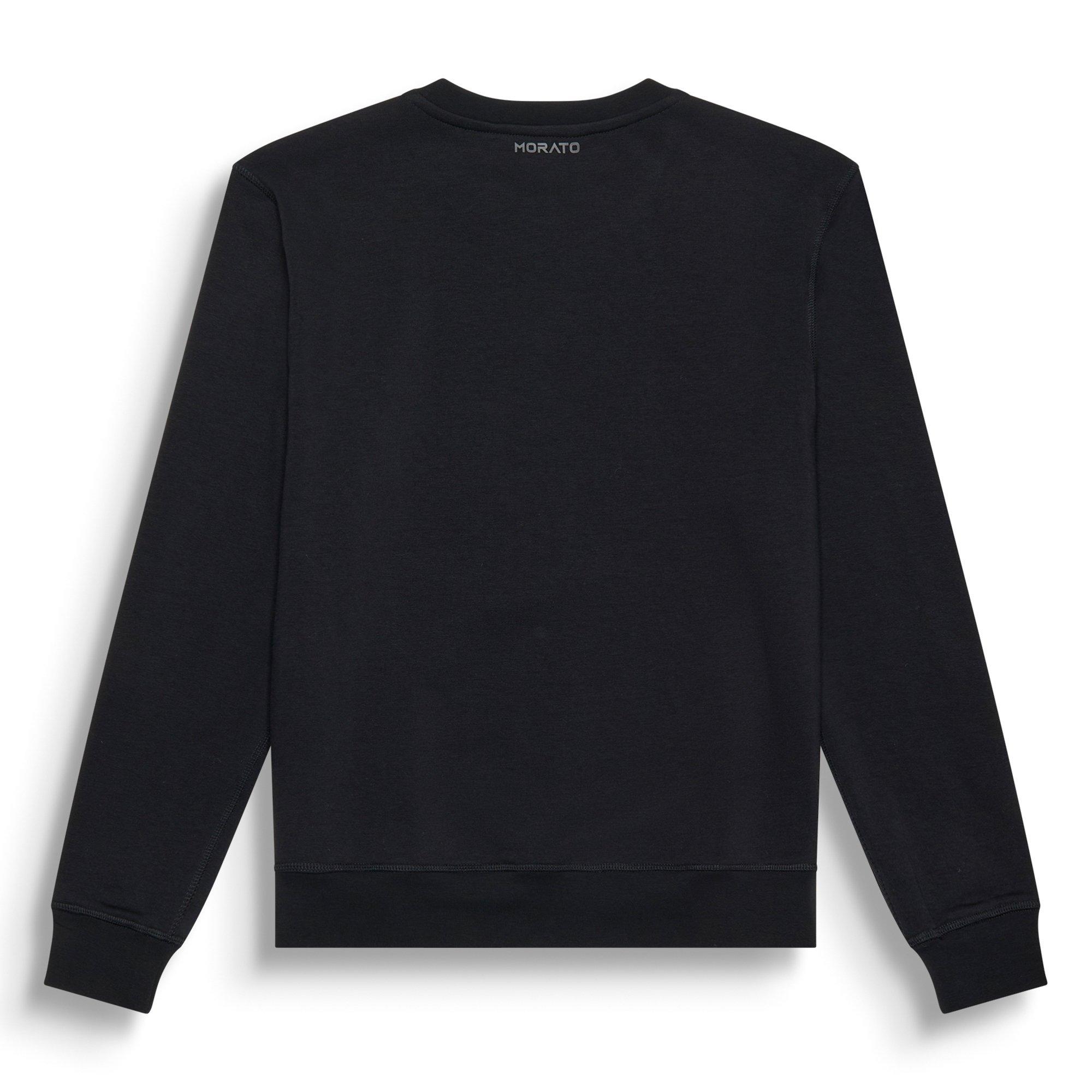 Nero - Antony Morato - SWEATSHIRT REGULAR FIT IN ABLE COTTON BLEND FABRIC WITH MATT PLASTICSUSTAIN AND FLOCK PRINT - 7