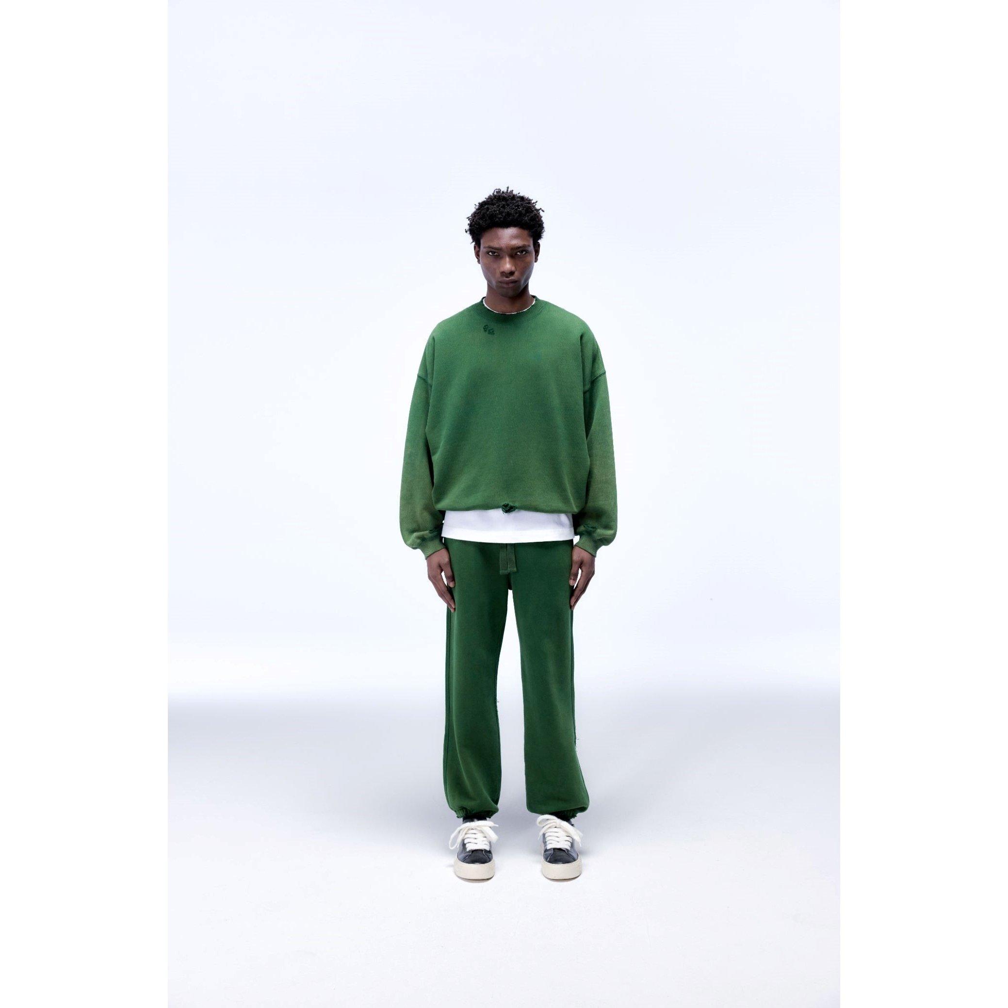 Forest Green - Cole Buxton - Cole Distressed Swt Sn99 - 3