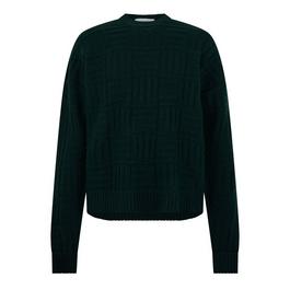 Ambush Monogram Crewneck Sweater