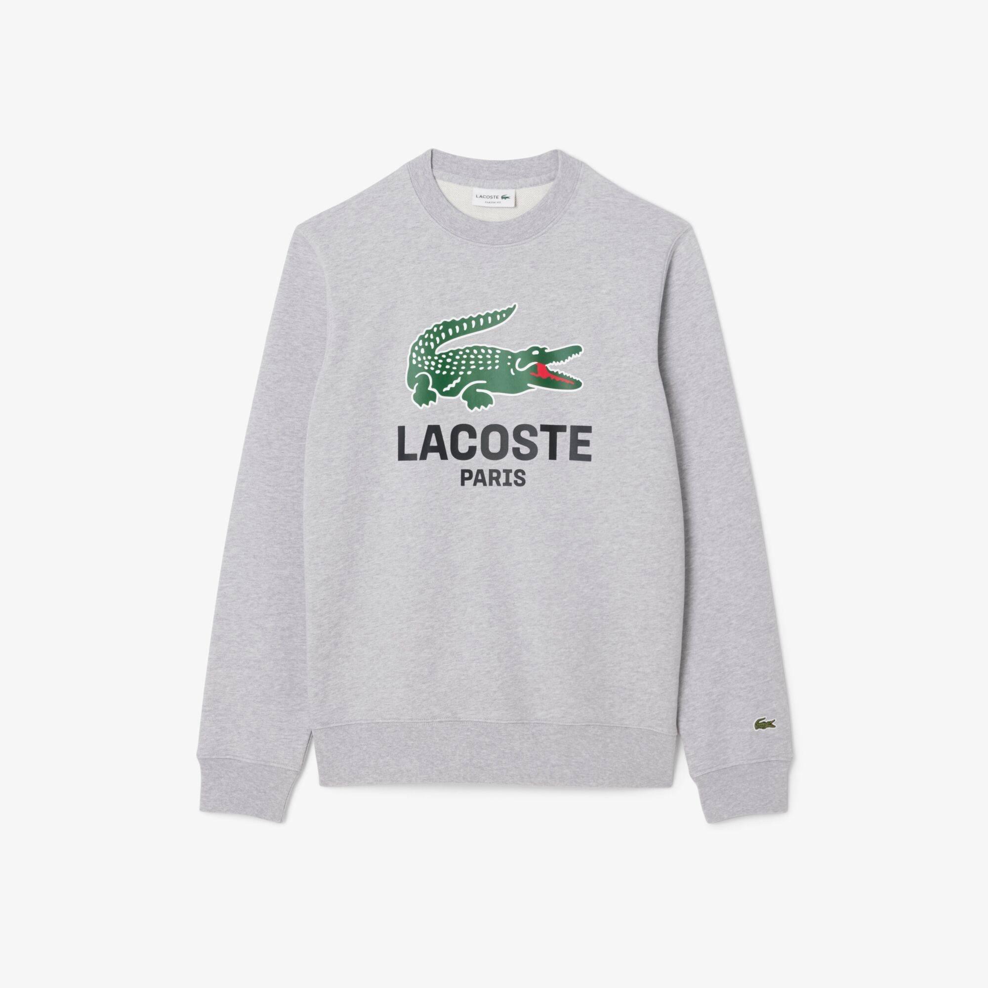 Lacoste Crewneck Sweatshirt - Grey CCA - S