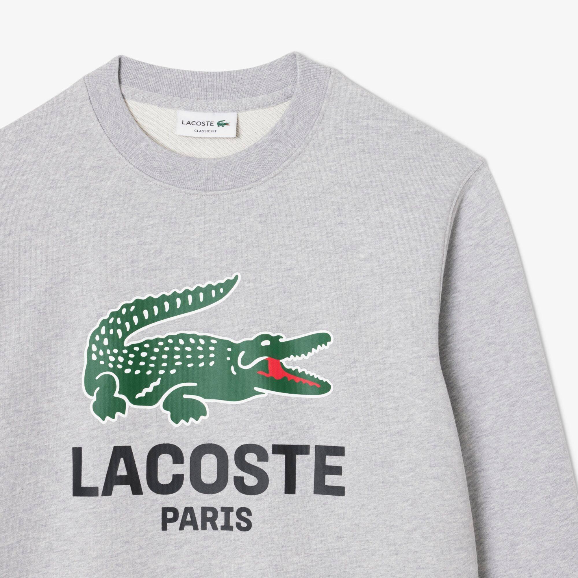 Grey CCA - Lacoste - Crewneck Sweatshirt - 2