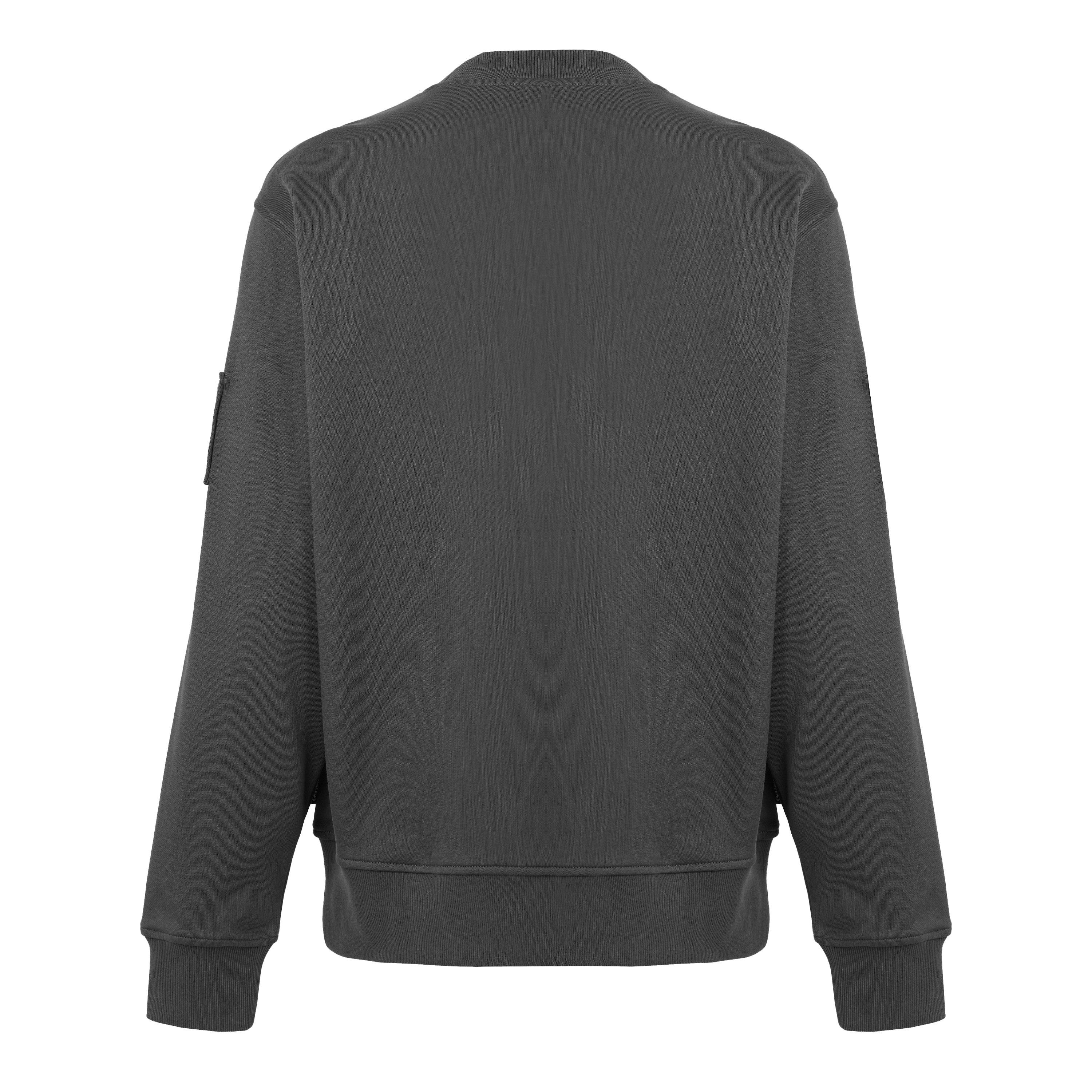 Cement 2042 - Moose Knuckles - Men's Hartsfield Cotton Crew-Neck Sweatshirt - 2