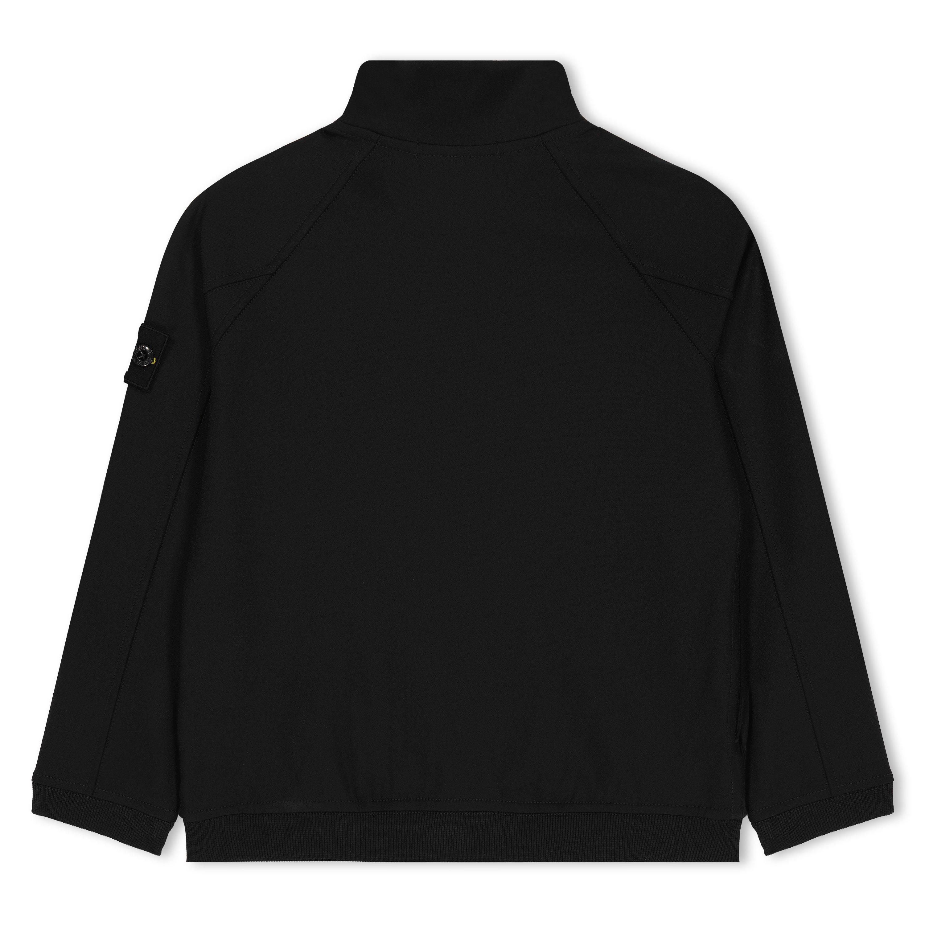 Black V0029 - Stone Island - Blouson/Track Top In Stretch Nylon Canvas - 2