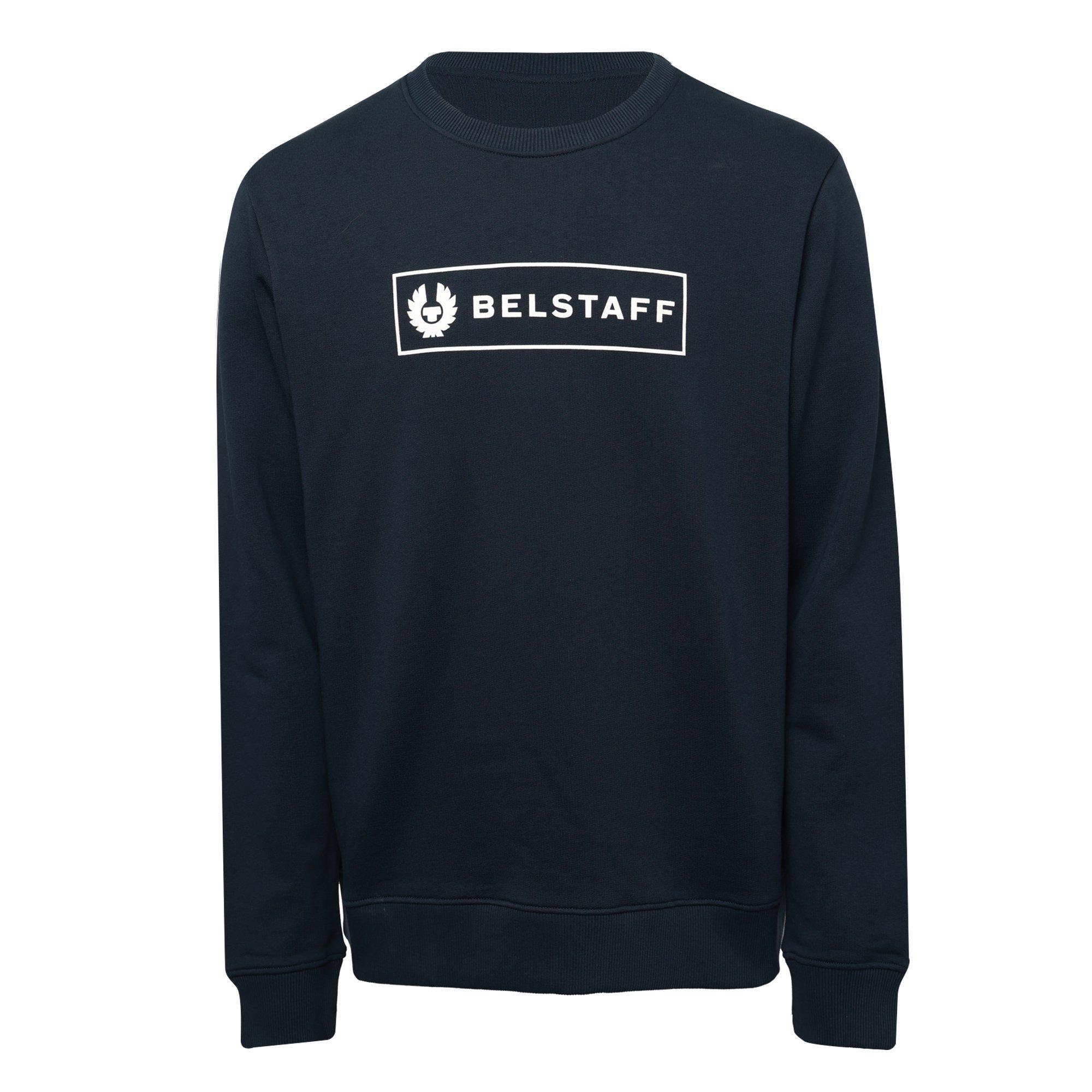 Deep Navy - Belstaff - Belstaff Box LG Crew Sn64 - 1