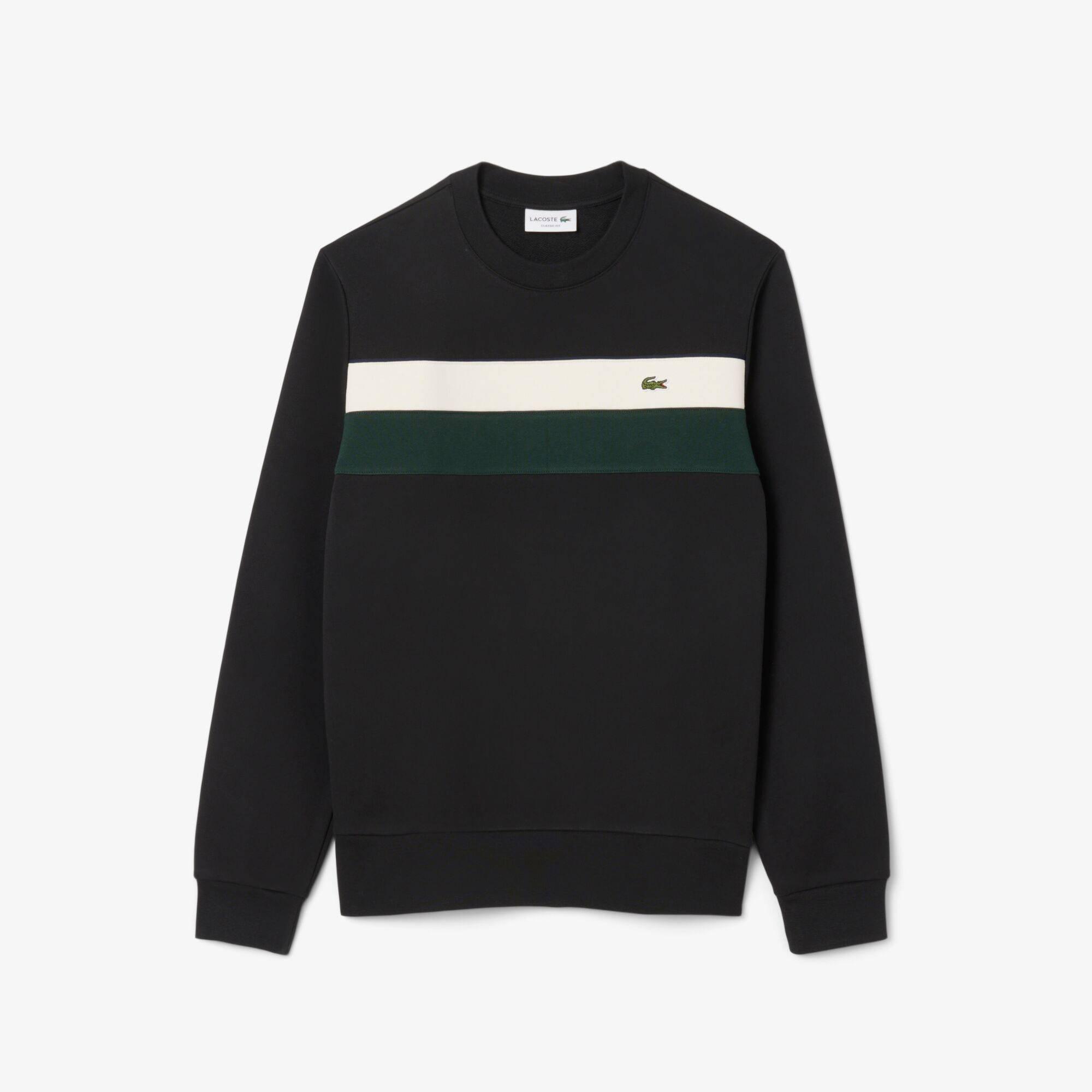 Lacoste Men's Cotton-Mix Crew Sweatshirt | USC