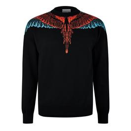 Marcelo Burlon Wings Crew Sweater