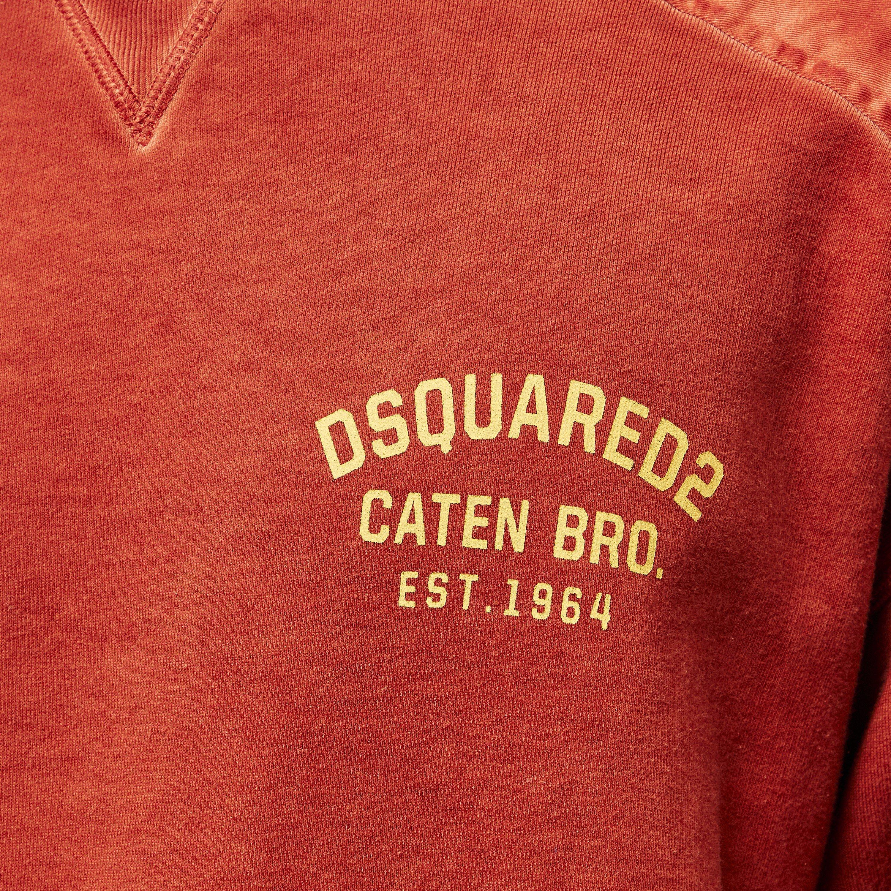 Rust - DSquared2 - Men's Crew Sweater - 5