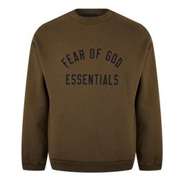 Fear Of God Essentials Fleece Crew Neck Sweater