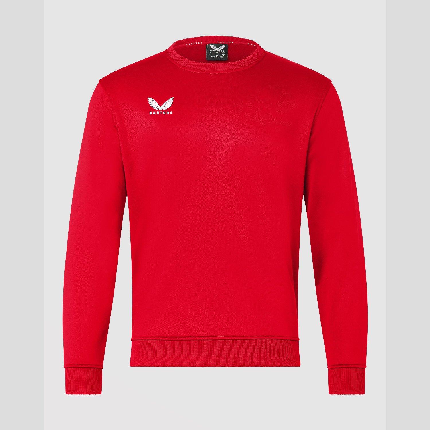 Castore Men's Crew Sweatshirt - True Red - 2XL