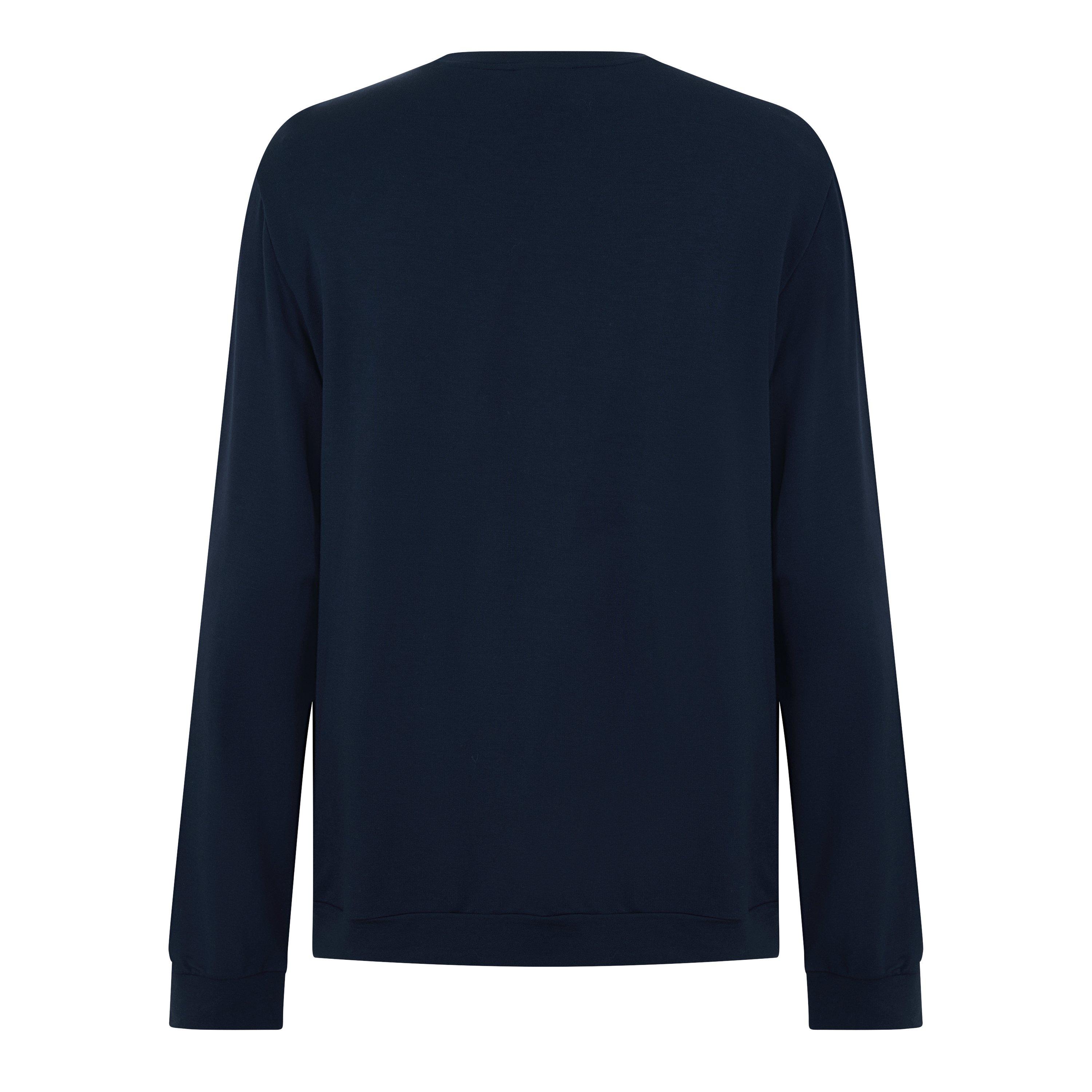 Armani Blue - Emporio Armani - Men's Modal Cotton Crew-Neck Sweatshirt - 2