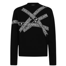 DSquared2 Tape Crew Sweatshirt