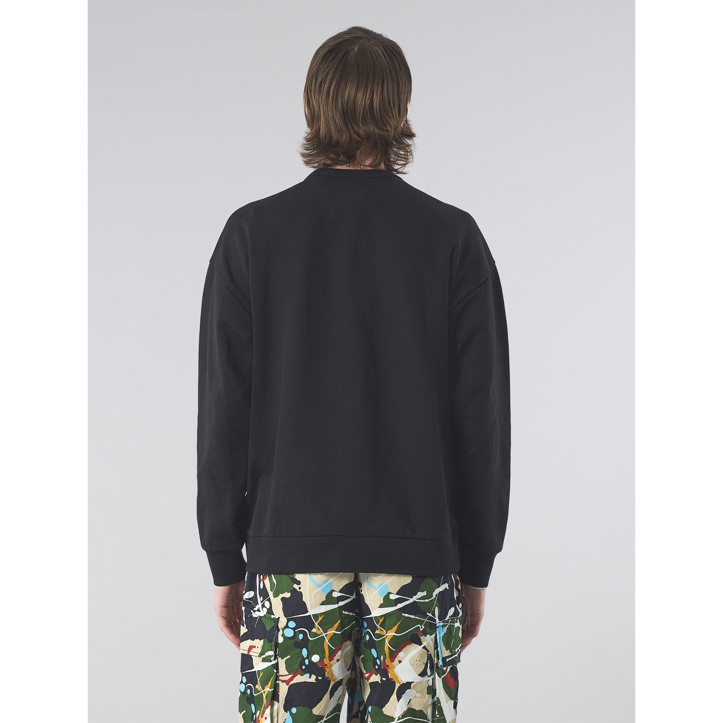 Schwarz - Pretty Green - Men's Box Print Sweatshirt - 3