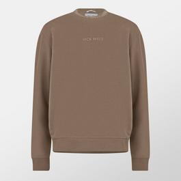 Jack Wills Jacquard Crew Sweatshirt Mens