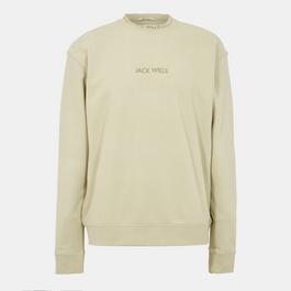 Jack Wills Jacquard Crew Sweatshirt Mens