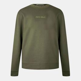 Jack Wills Jacquard Crew Sweatshirt Mens