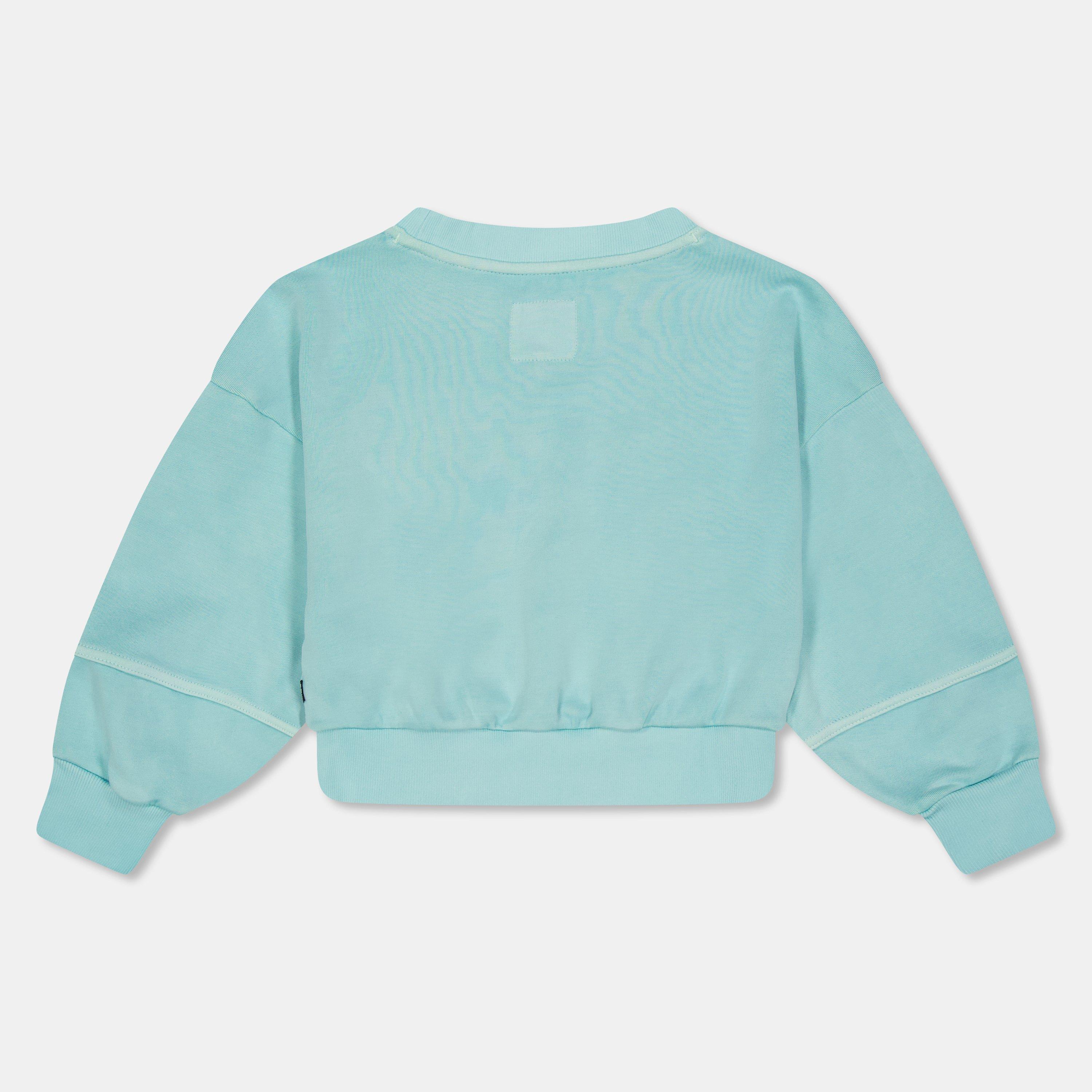 Verde liquen - G Star - Kids' Big Sleeve Oversized Crew Sweatshirt - 2