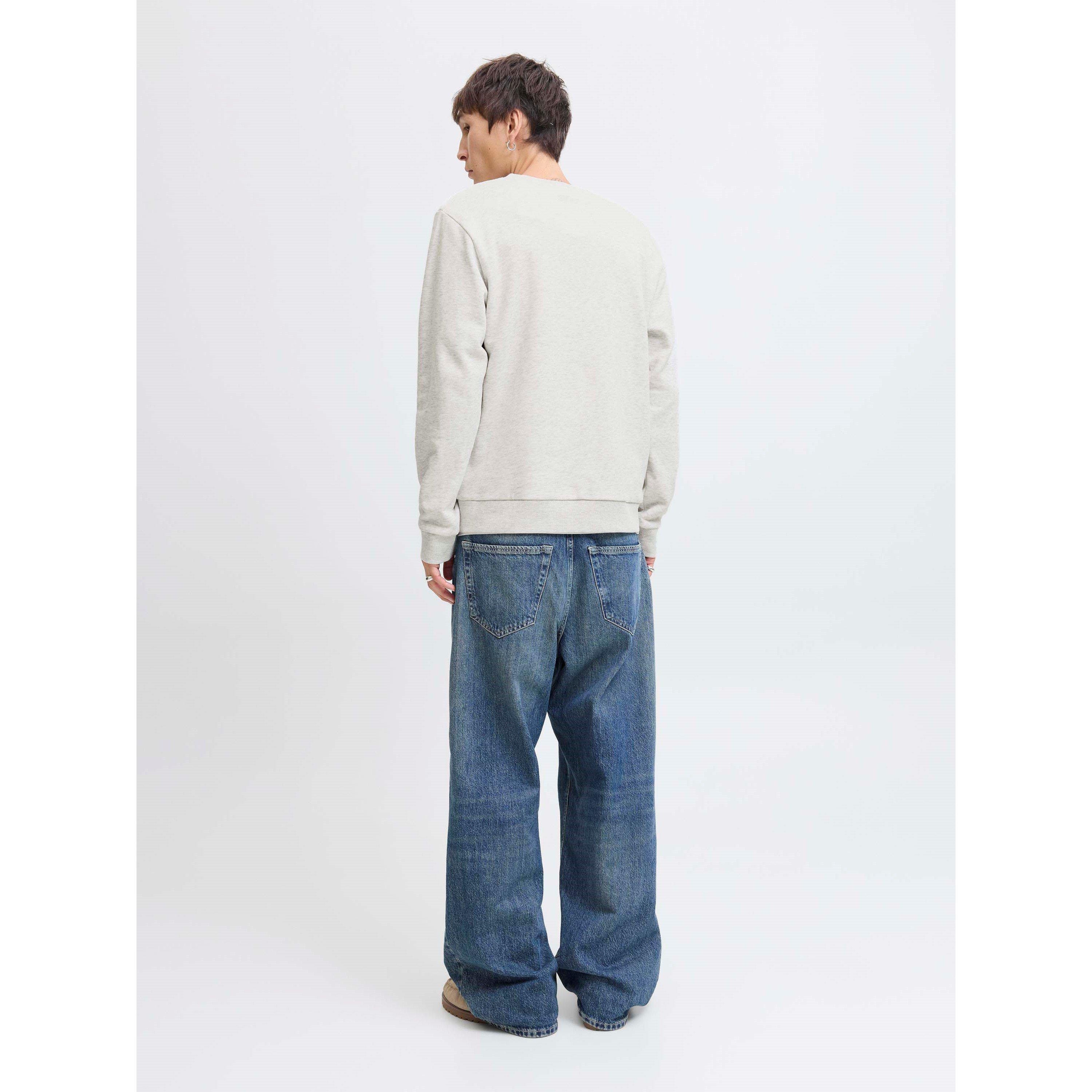 Black/White Mel - Jack and Jones - Mason 2 Pack Crew Sweatshirt Mens - 5