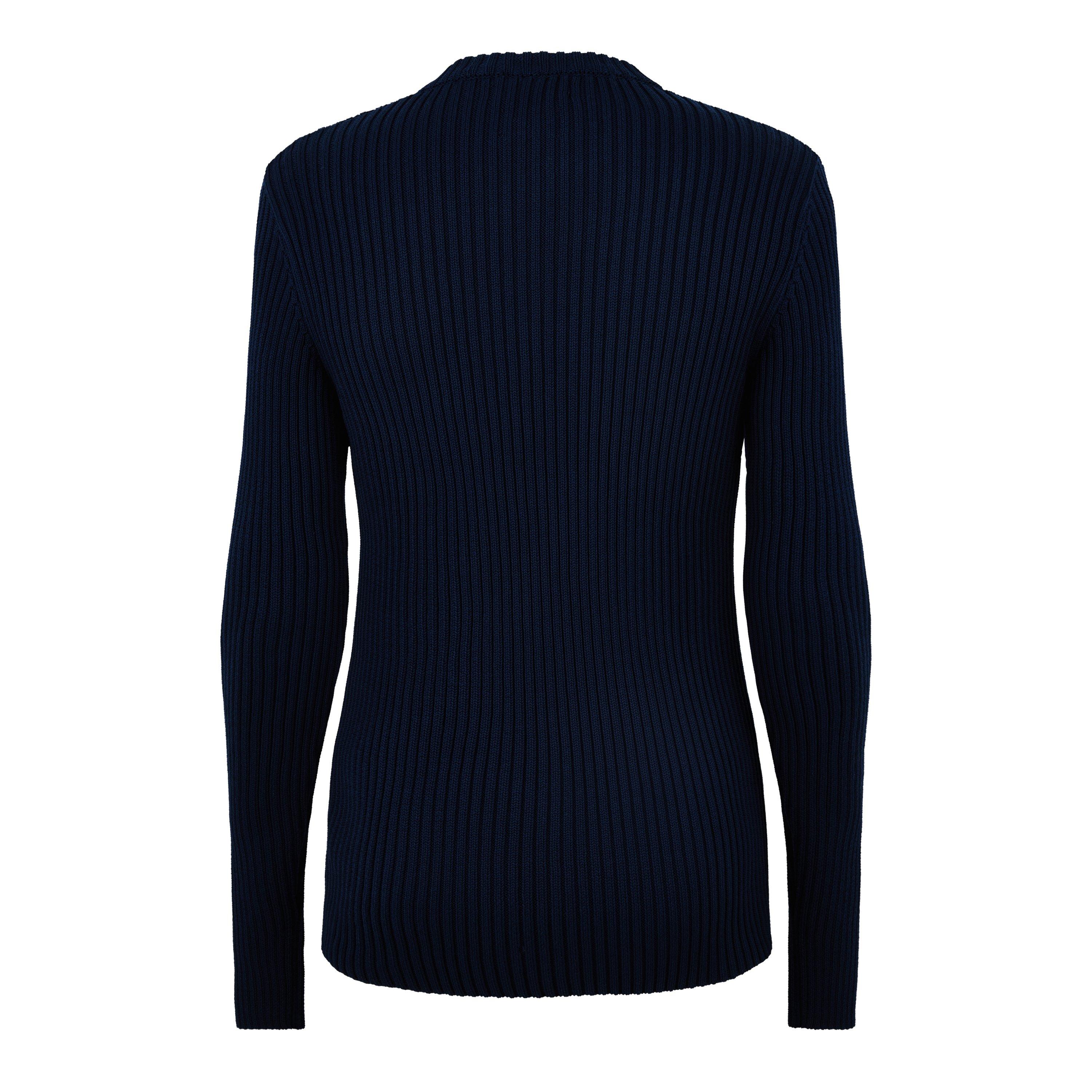Navy - Bottega Veneta - Men's Crew Sweater - 2