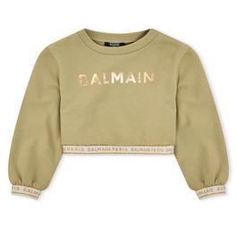 Balmain Lgo Crew Swt Jn99