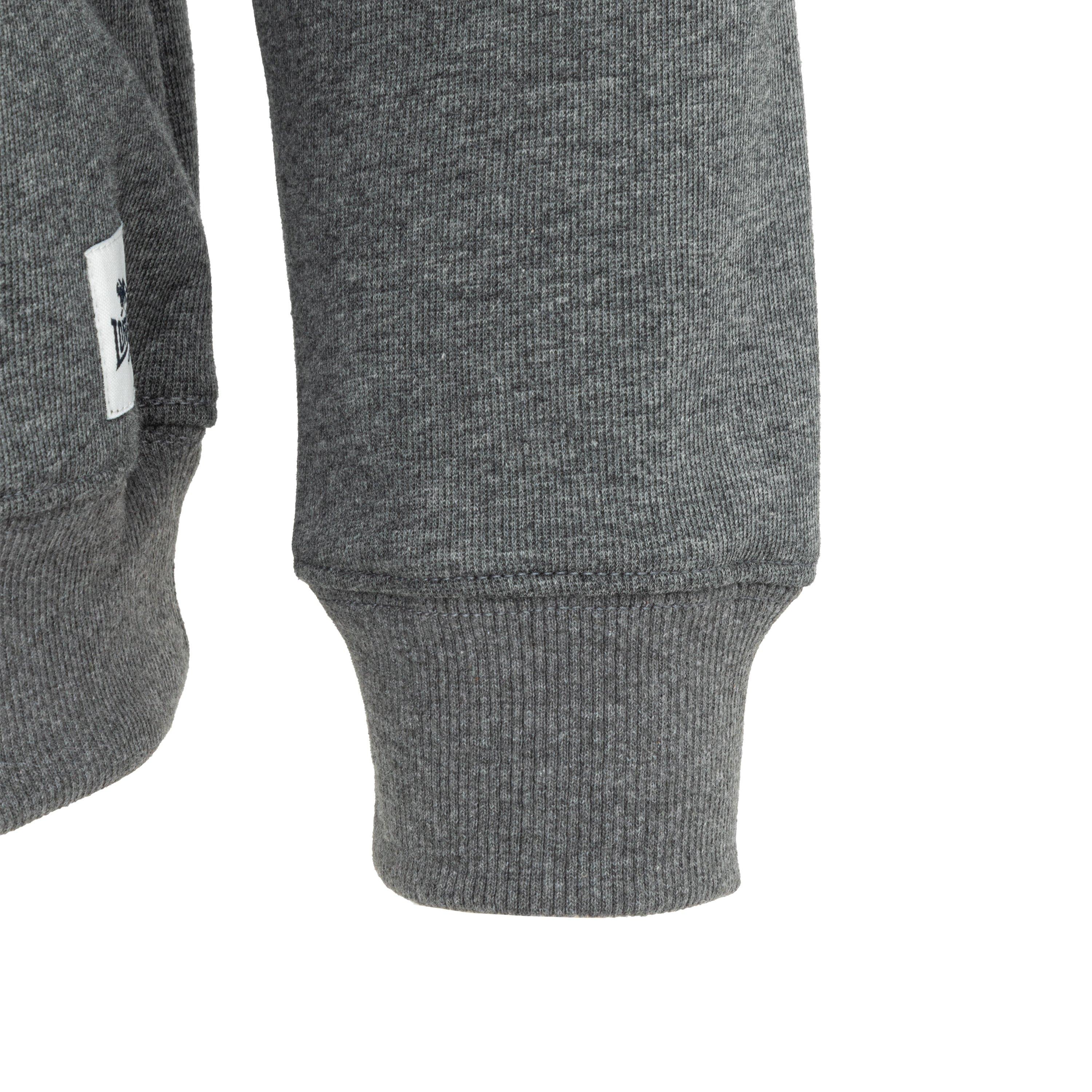 DK. Grey Marl - Lonsdale - Crew Sweat Mens - 4