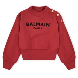 Balmain Lgo Crew Swt Jn99