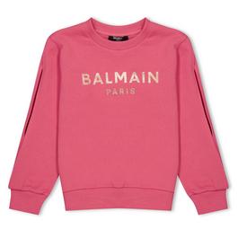 Balmain Lgo Crew Swt Jn99