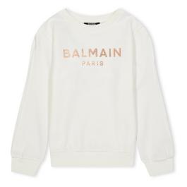 Balmain Lgo Crew Swt Jn99