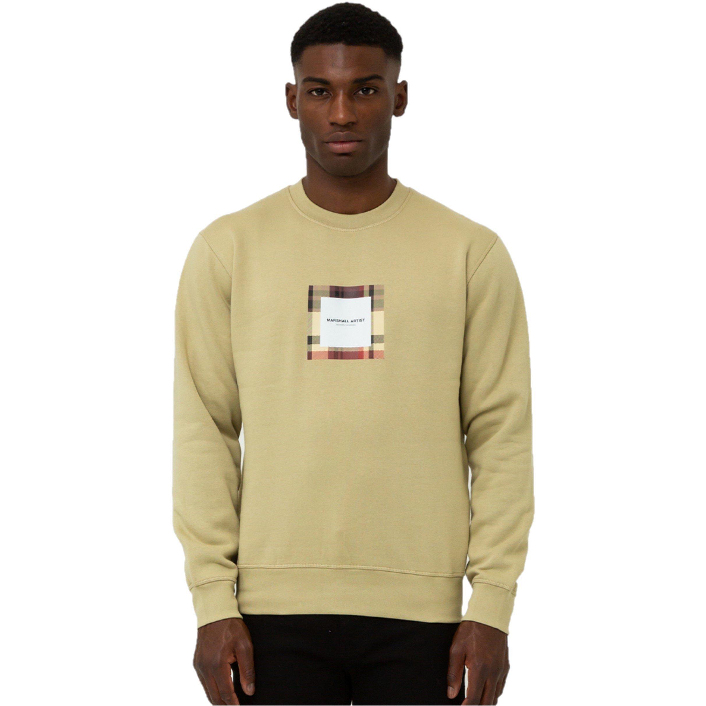 Marshall Artist Men's Carter Crew Sweatshirt - Cream - X Small