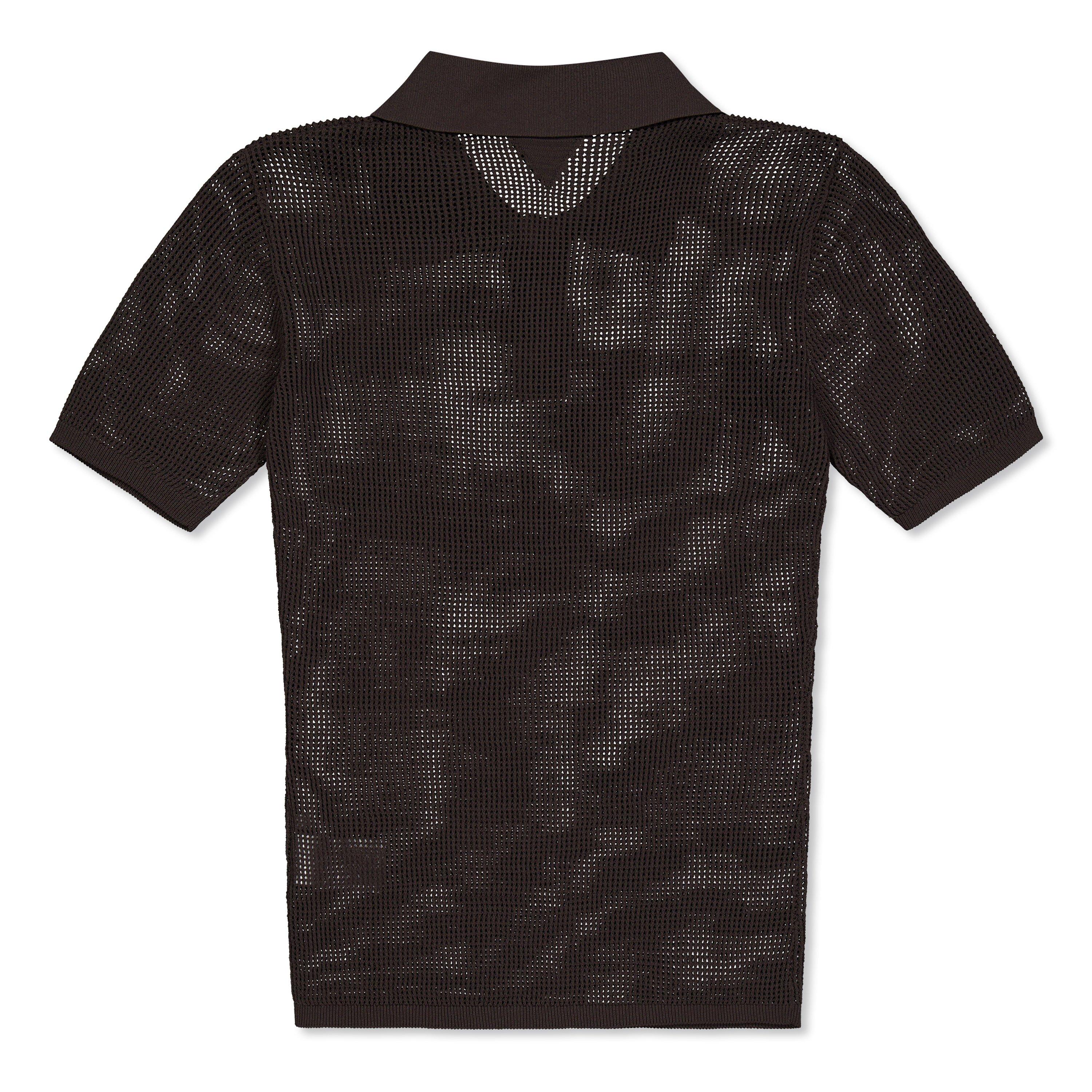 Chocolate - Bottega Veneta - Men's Crew-Neck Crew Sweatshirt - 2