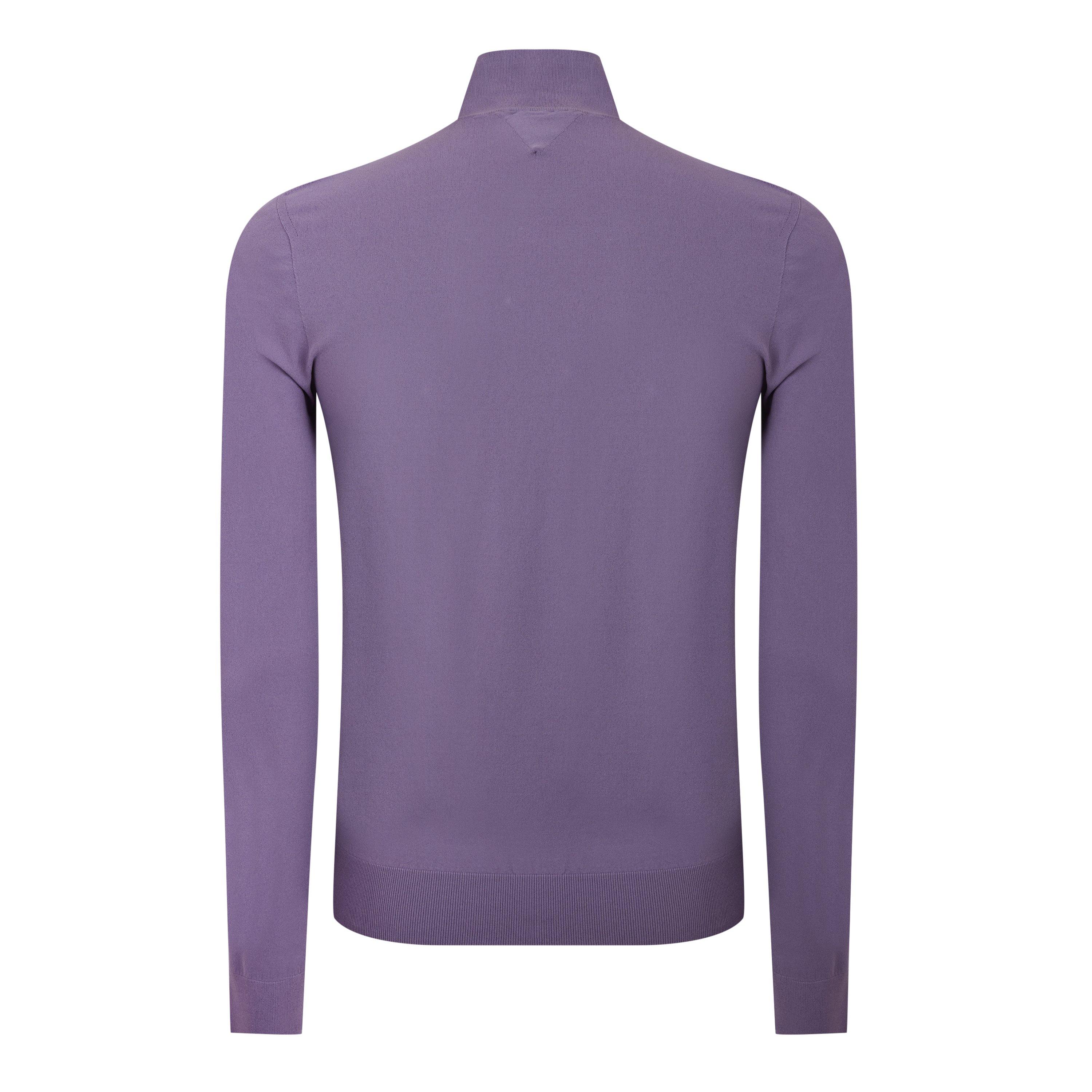 Lavender - Bottega Veneta - Men's Crew Sweater - 2