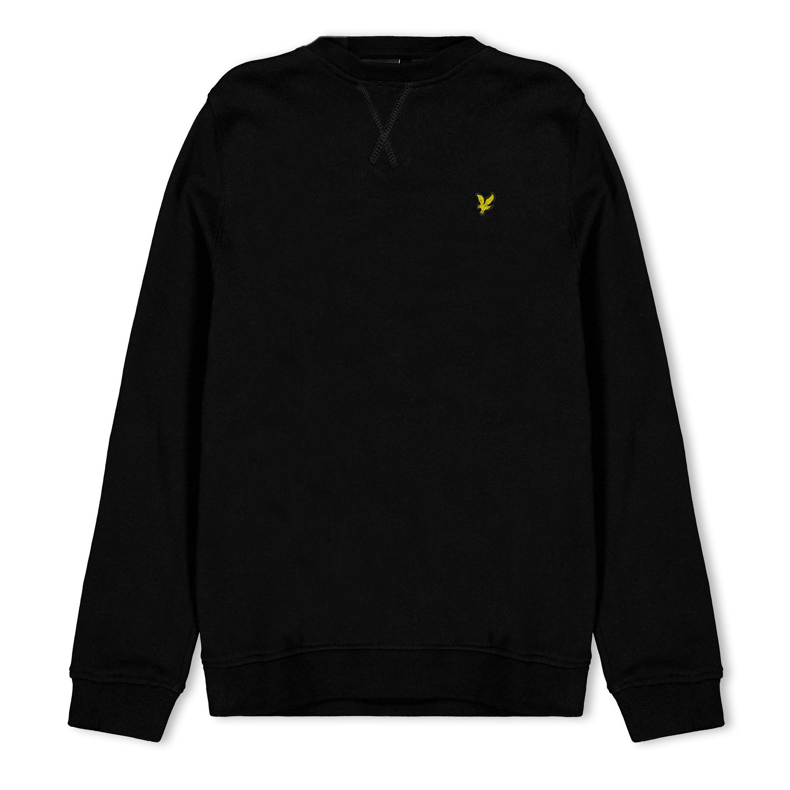 Lyle And Scott Boys Kids' Crew Sweatshirt - Jet Black Z865 - 15-16Y