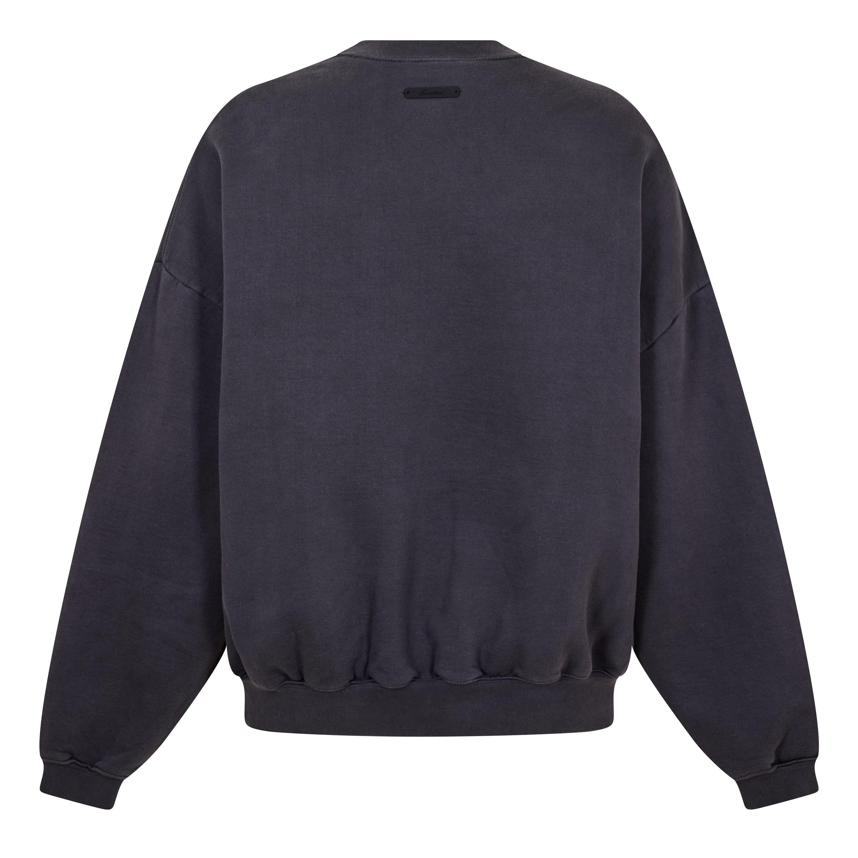 Black - Fear Of God Essentials - Men's Crew Sweatshirt - 2