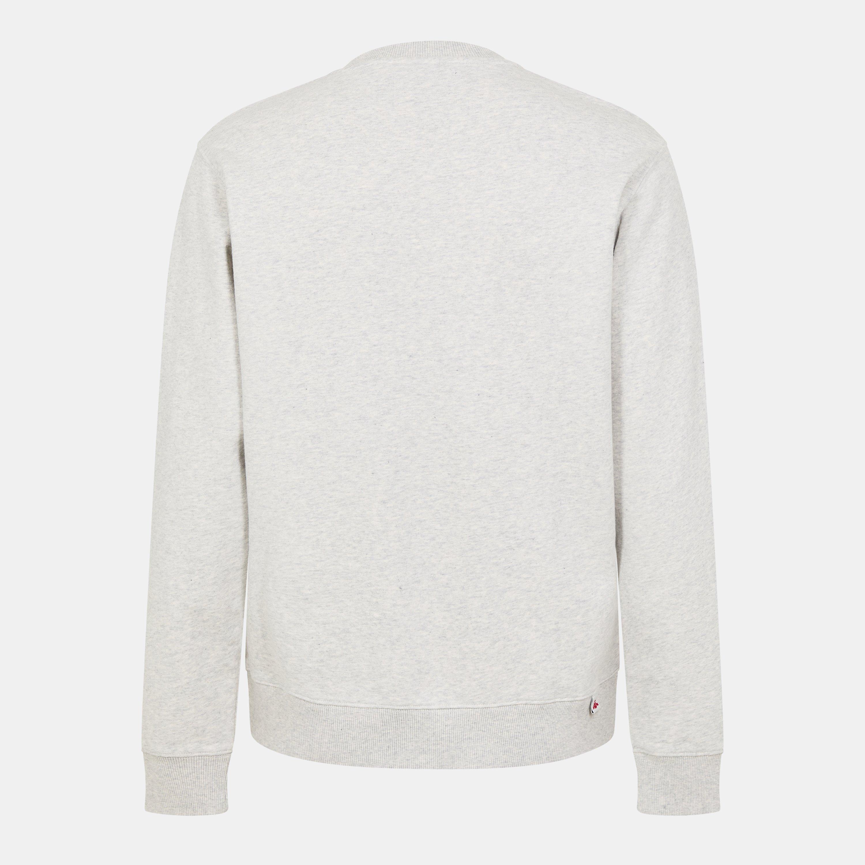 Grigio Melange - Replay - Men's Crew Sweatshirt - 2