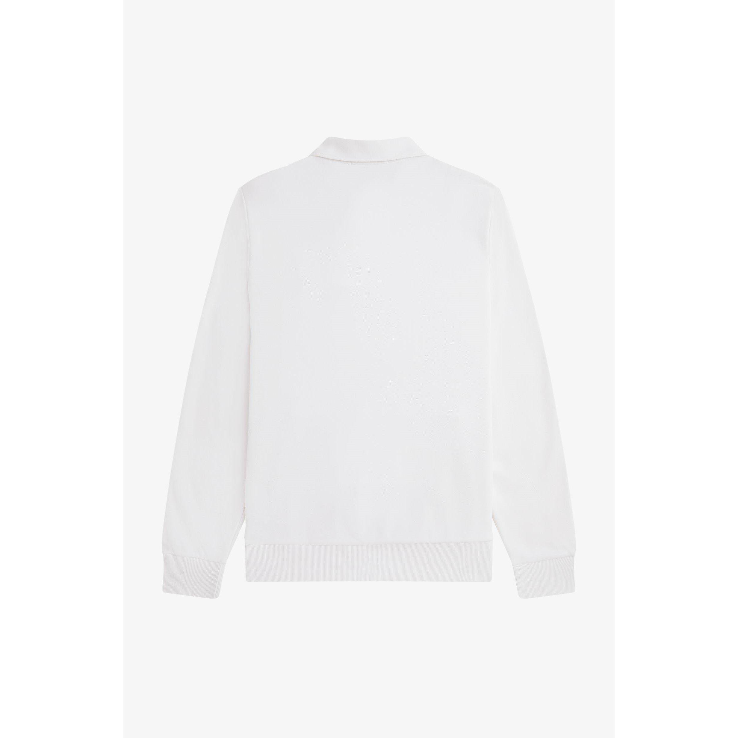 Snow White 129 - Fred Perry - Men's Badge Collar Crew Sweatshirt - 2