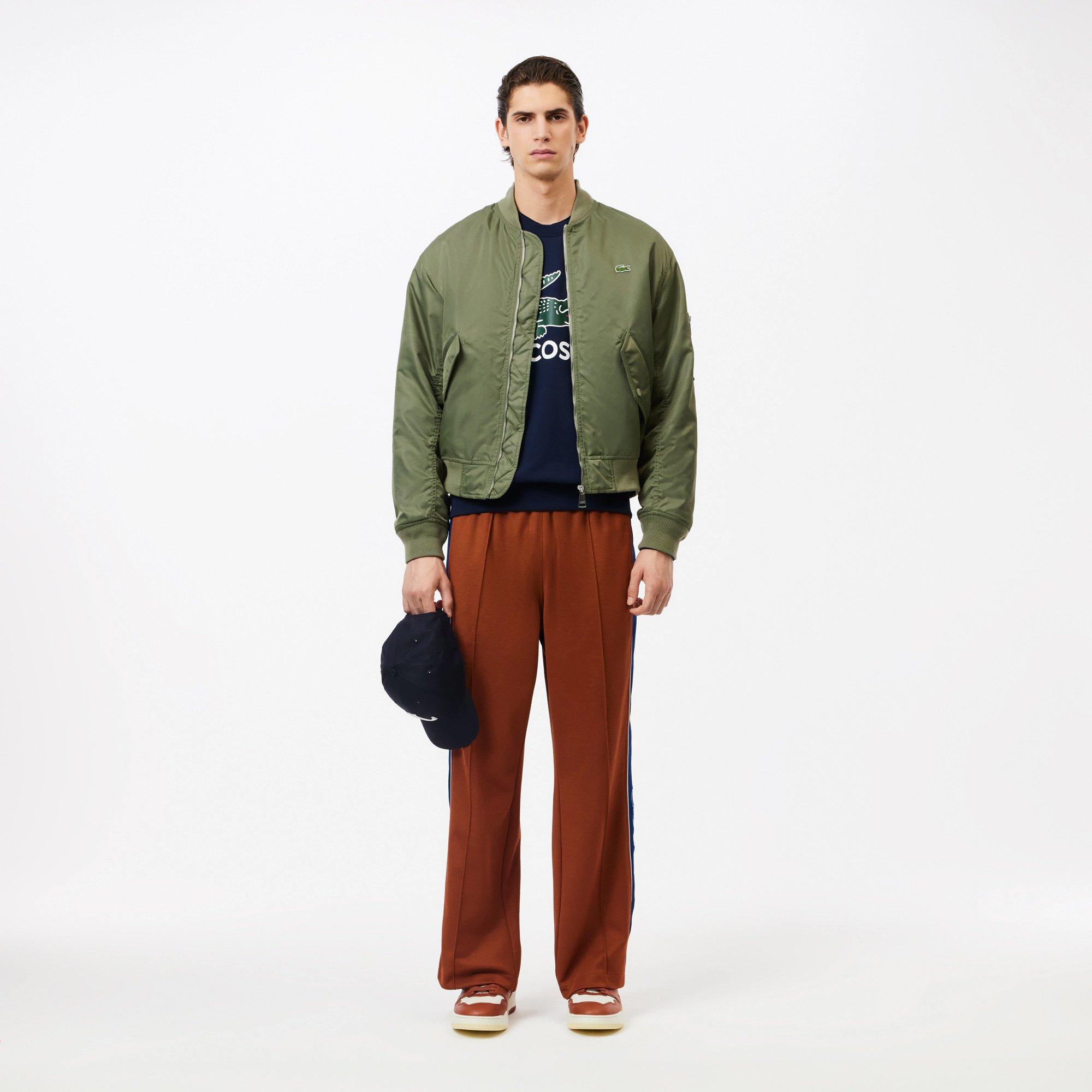 NAVY BLUE - Lacoste - Fleece Crew Neck Adults Sweatshirt - 7