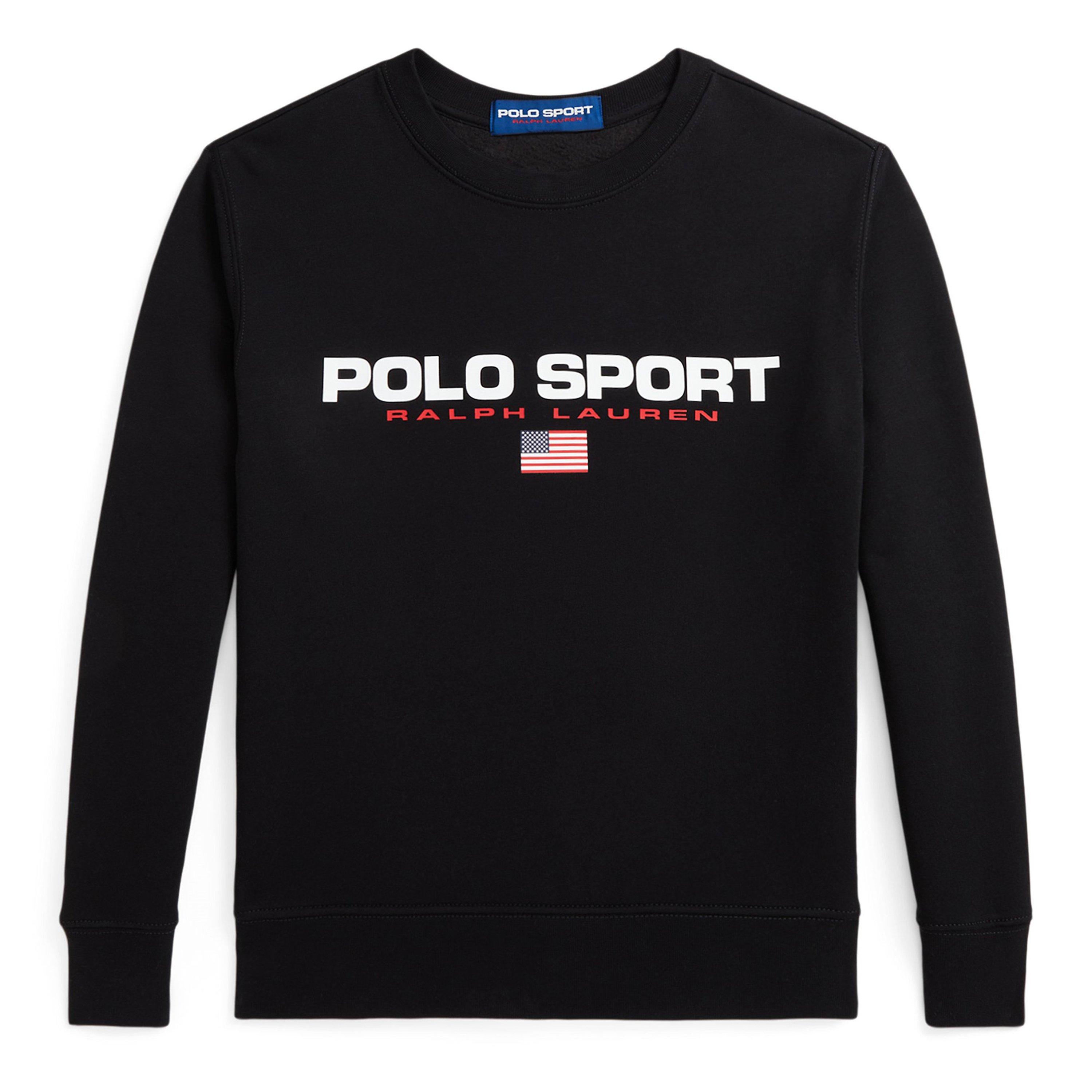 Polo Sport By Ralph Lauren Boys Logo Sweatshirt Juniors - Polo Black - 8Y/S